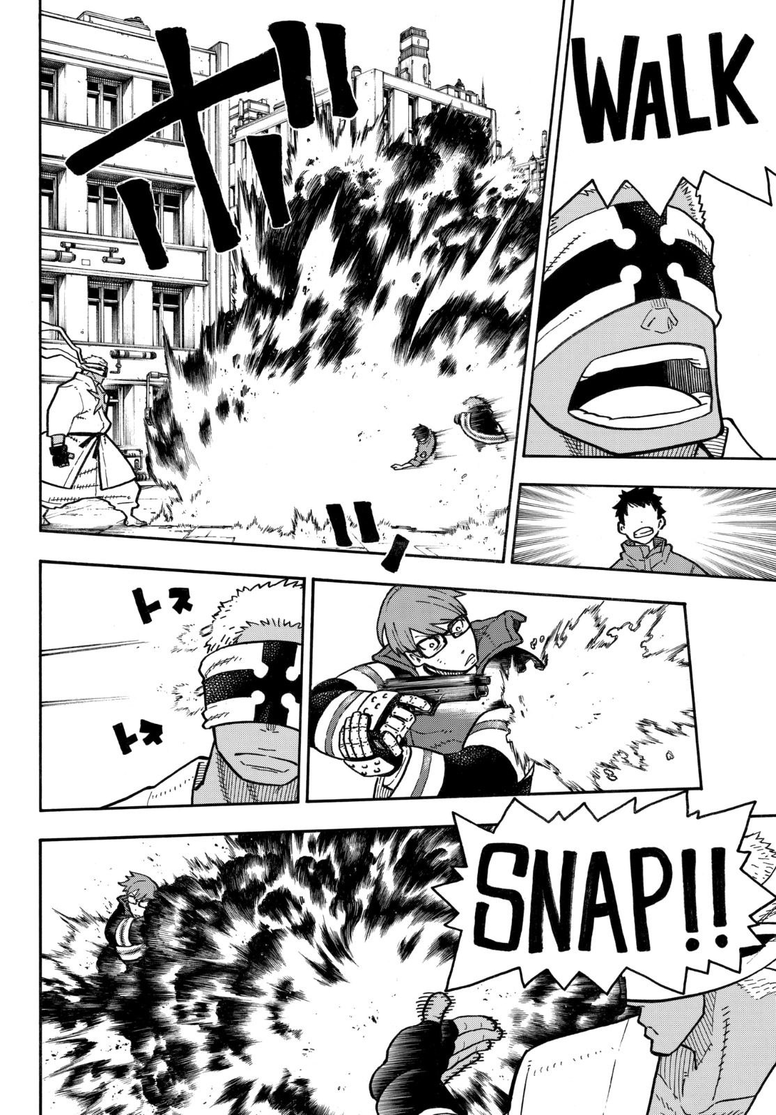 Enen no Shouboutai Chapter 140 page 16 - Chapter 140: Catfight