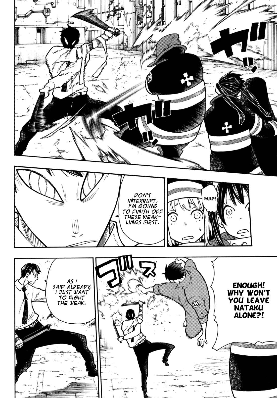 Enen no Shouboutai Chapter 140 page 18 - Chapter 140: Catfight