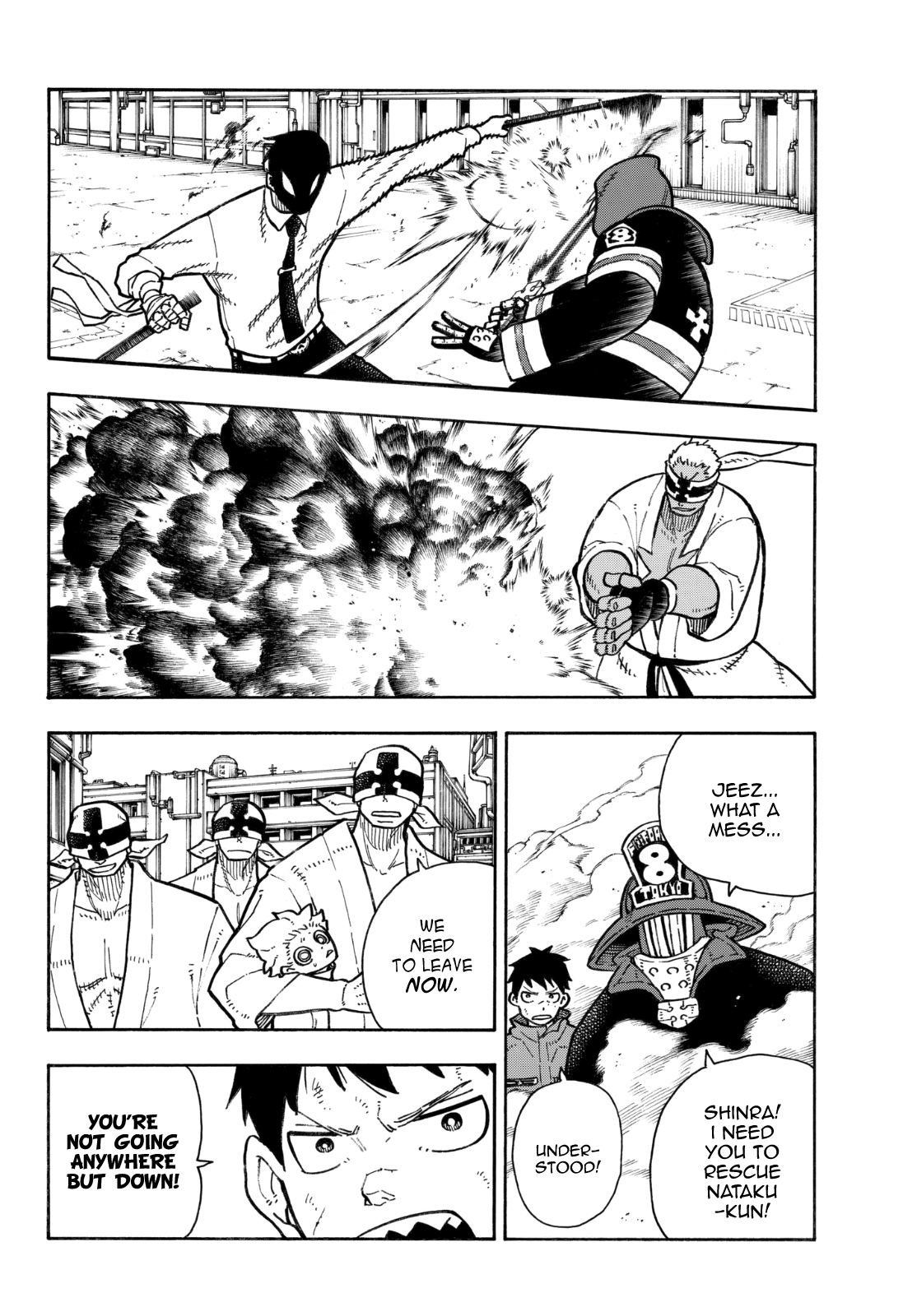 Enen no Shouboutai Chapter 140 page 20 - Chapter 140: Catfight