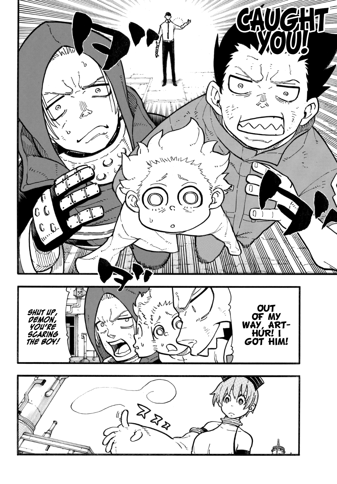 Enen no Shouboutai Chapter 141 page 10 - Chapter 141: Struggle