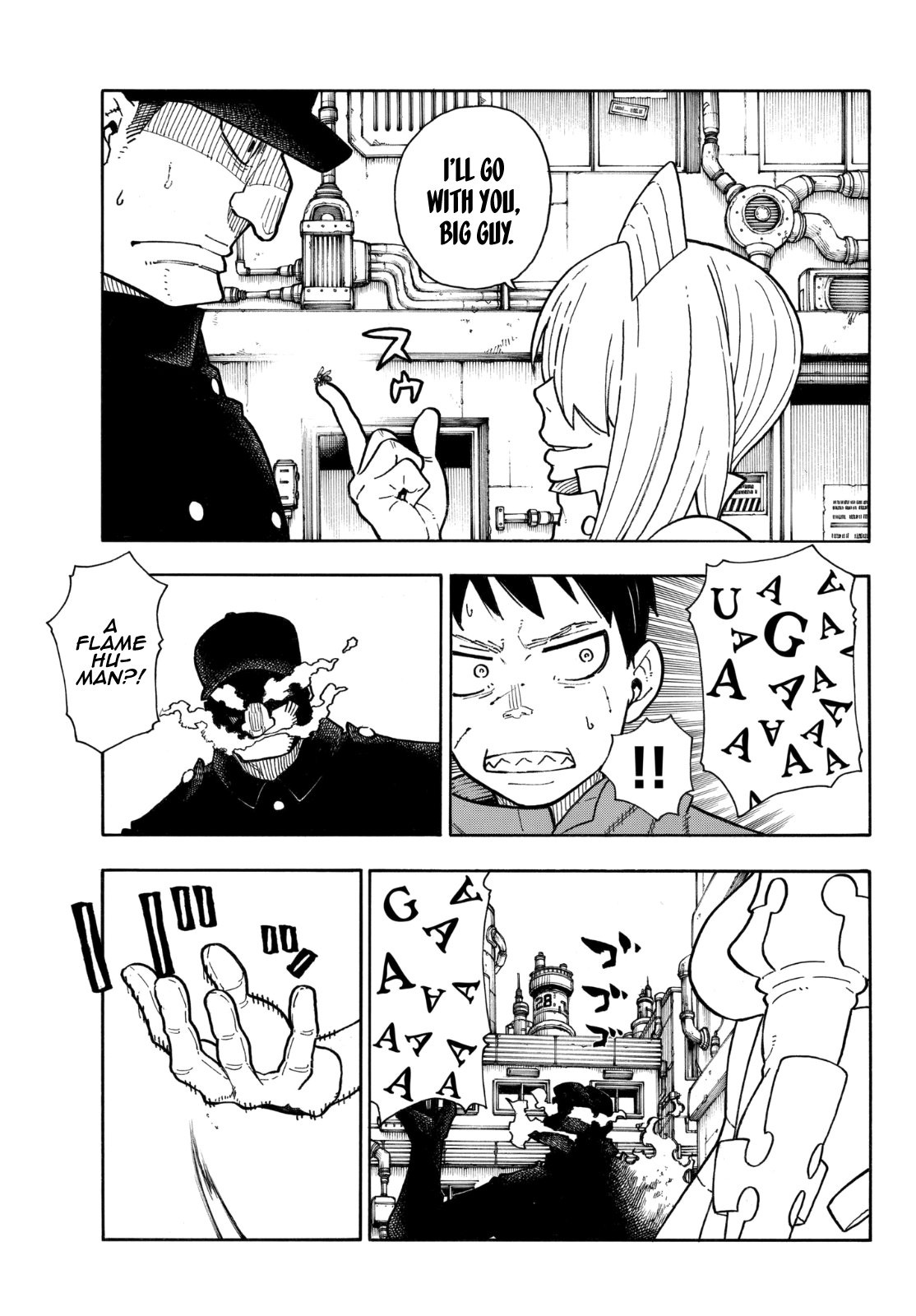 Enen no Shouboutai Chapter 141 page 15 - Chapter 141: Struggle