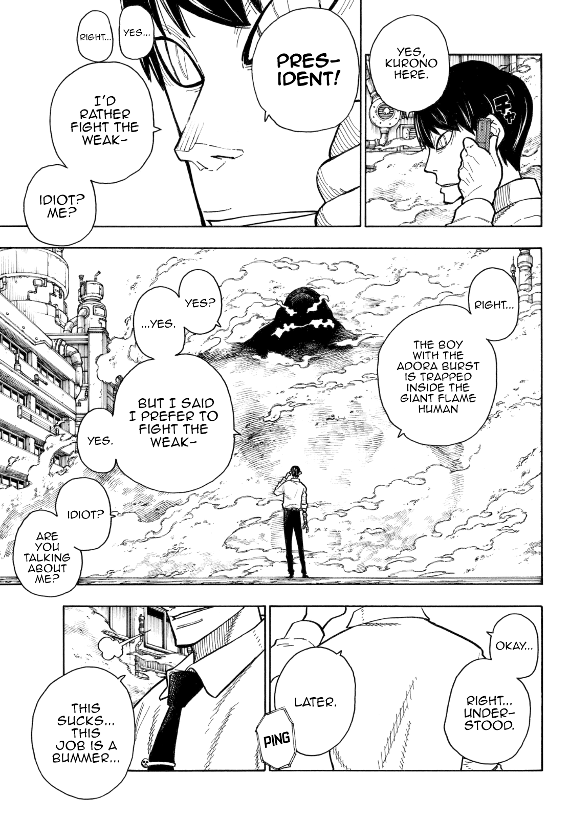 Enen no Shouboutai Chapter 141 page 20 - Chapter 141: Struggle