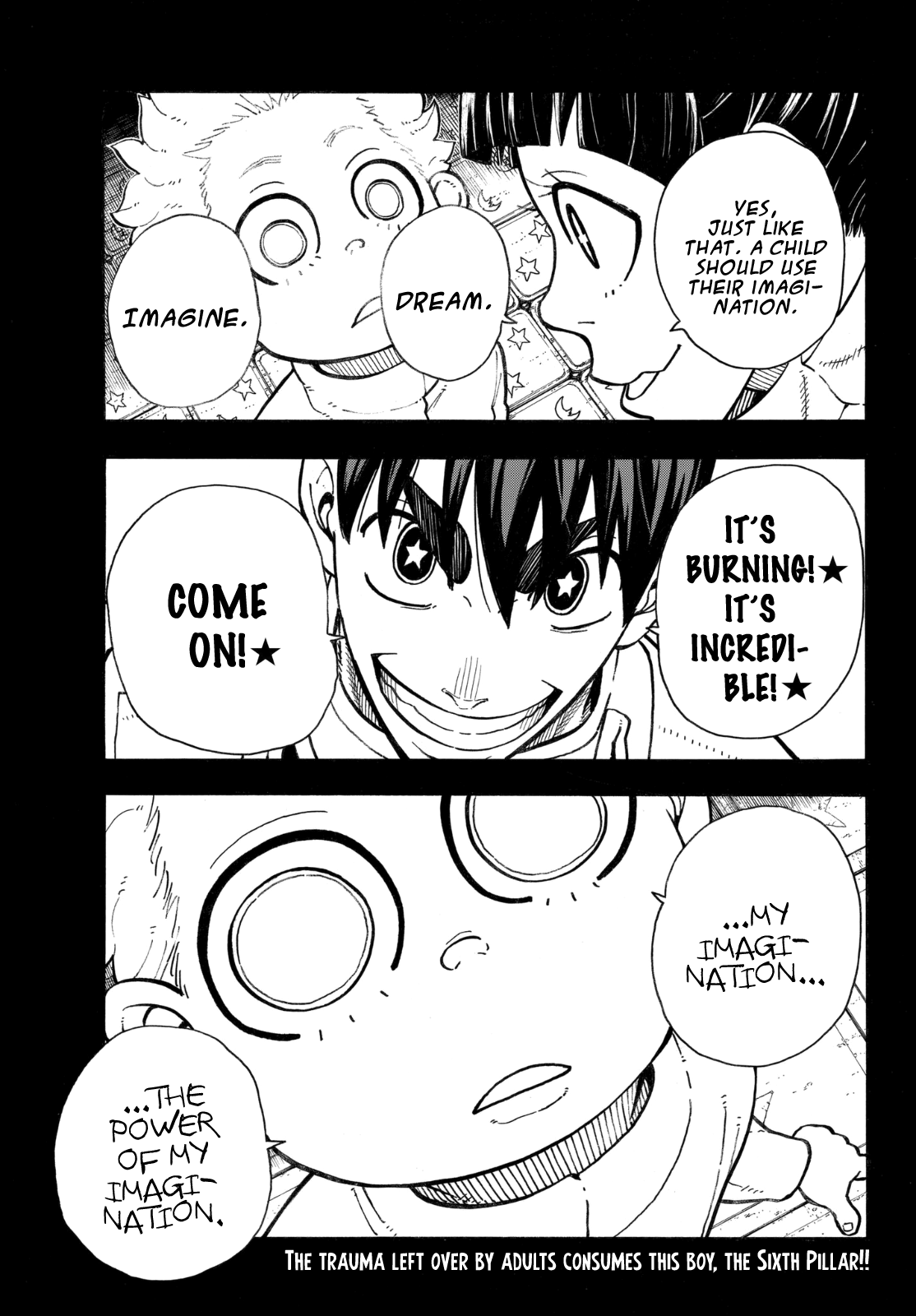 Enen no Shouboutai Chapter 142 page 1 - Chapter 142: Explosive Spirit
