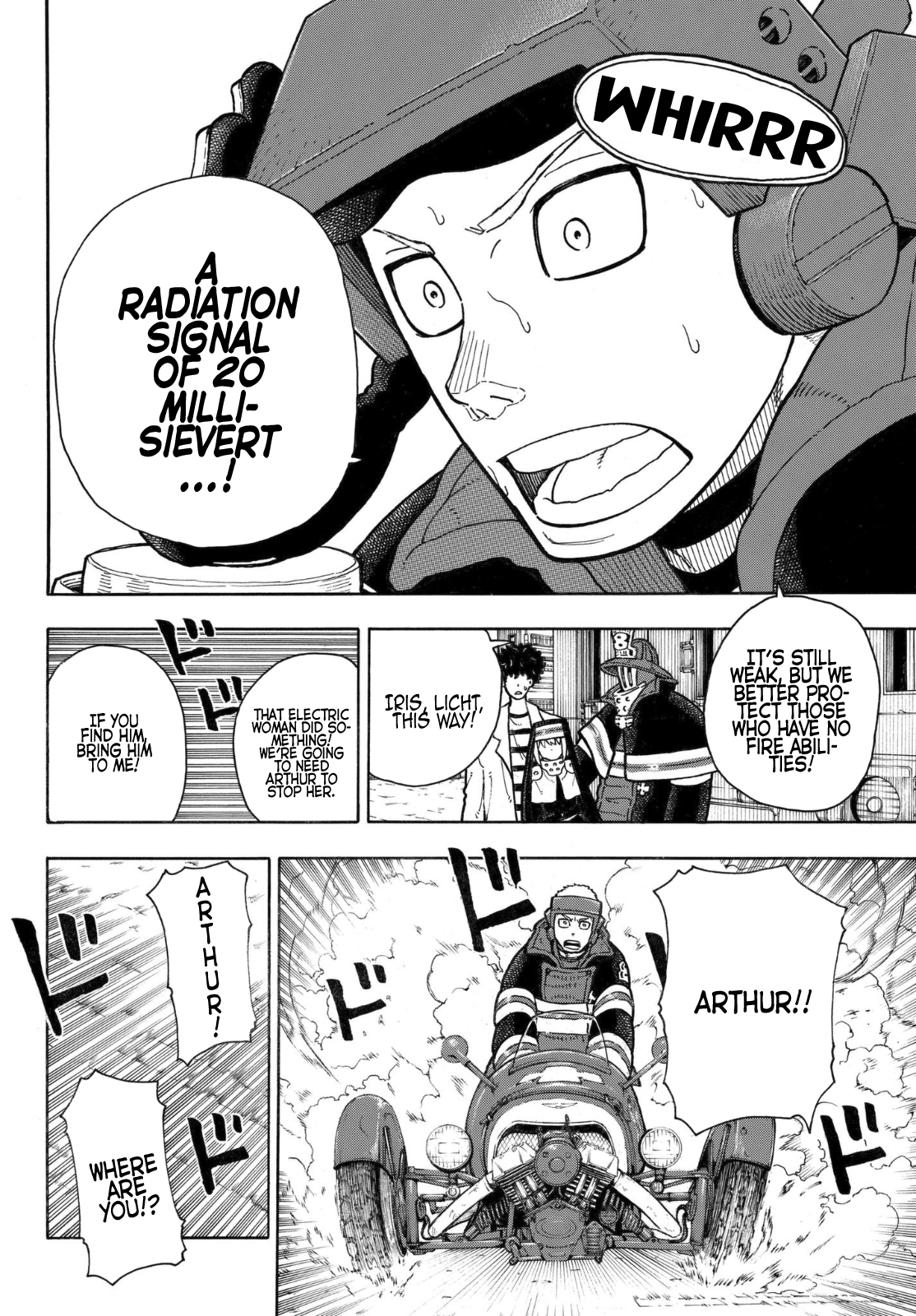 Enen no Shouboutai Chapter 142 page 10 - Chapter 142: Explosive Spirit
