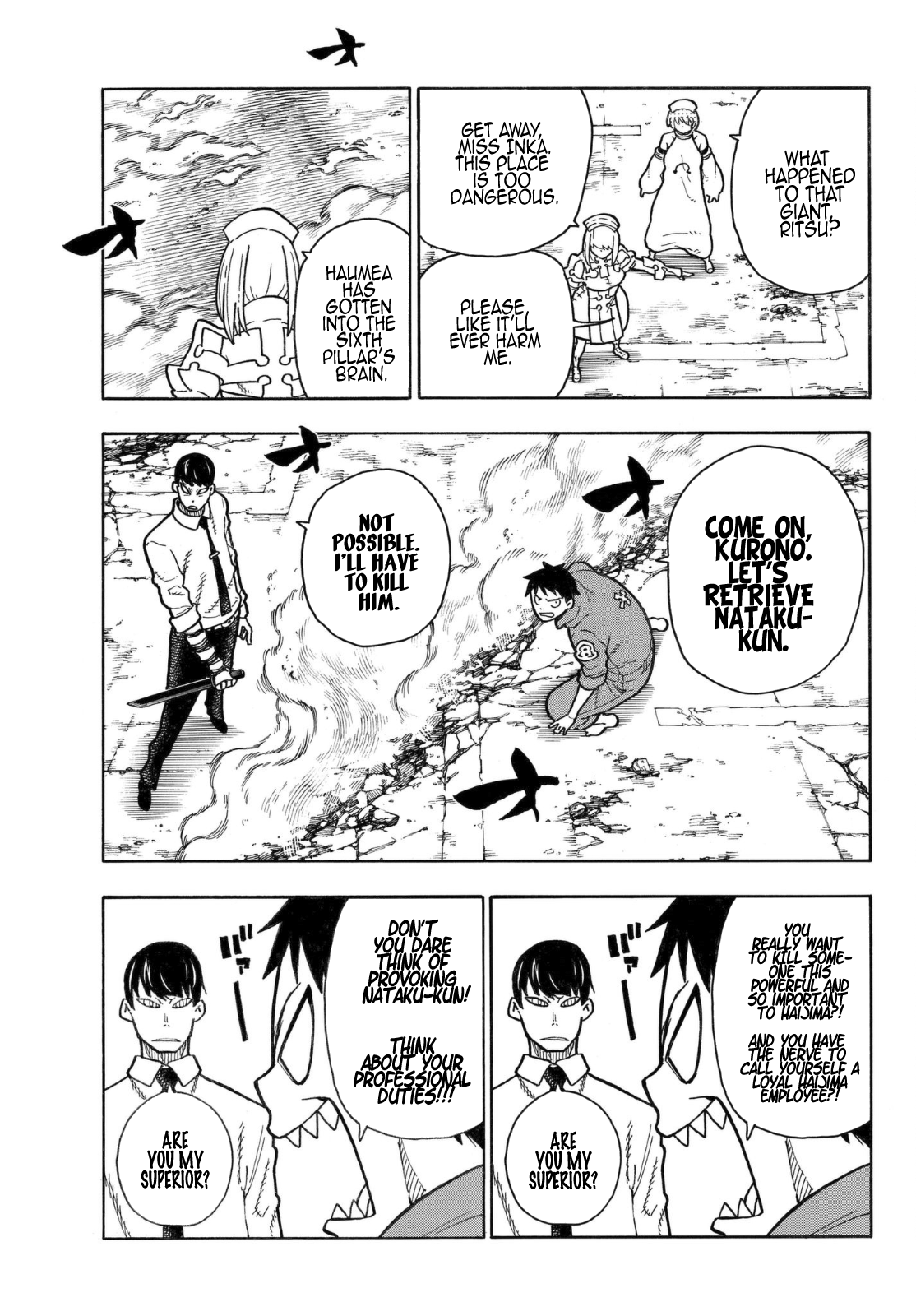 Enen no Shouboutai Chapter 142 page 13 - Chapter 142: Explosive Spirit