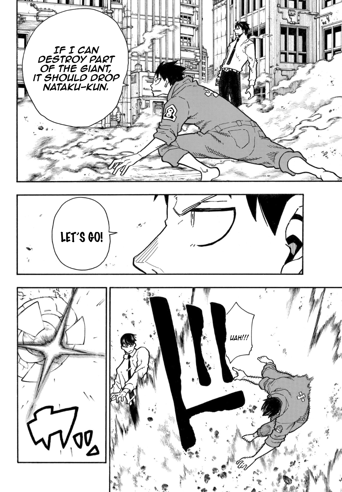 Enen no Shouboutai Chapter 142 page 14 - Chapter 142: Explosive Spirit