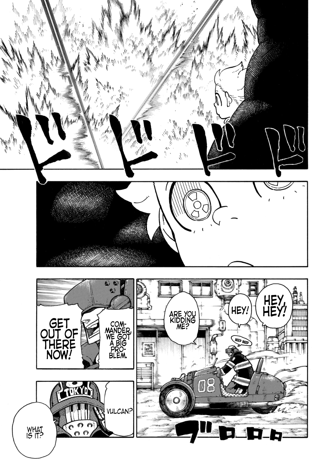 Enen no Shouboutai Chapter 142 page 9 - Chapter 142: Explosive Spirit