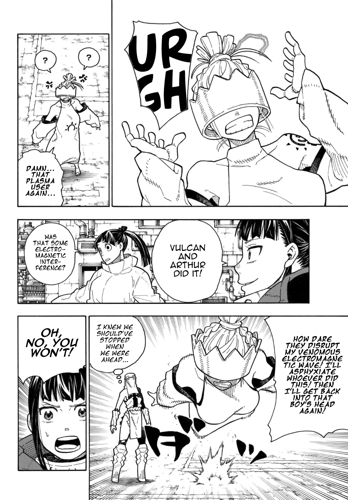 Enen no Shouboutai Chapter 143 page 13 - Chapter 143: The Legend of the Legendary Holy Sword
