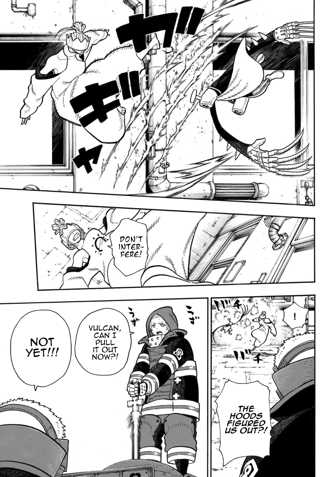 Enen no Shouboutai Chapter 143 page 16 - Chapter 143: The Legend of the Legendary Holy Sword