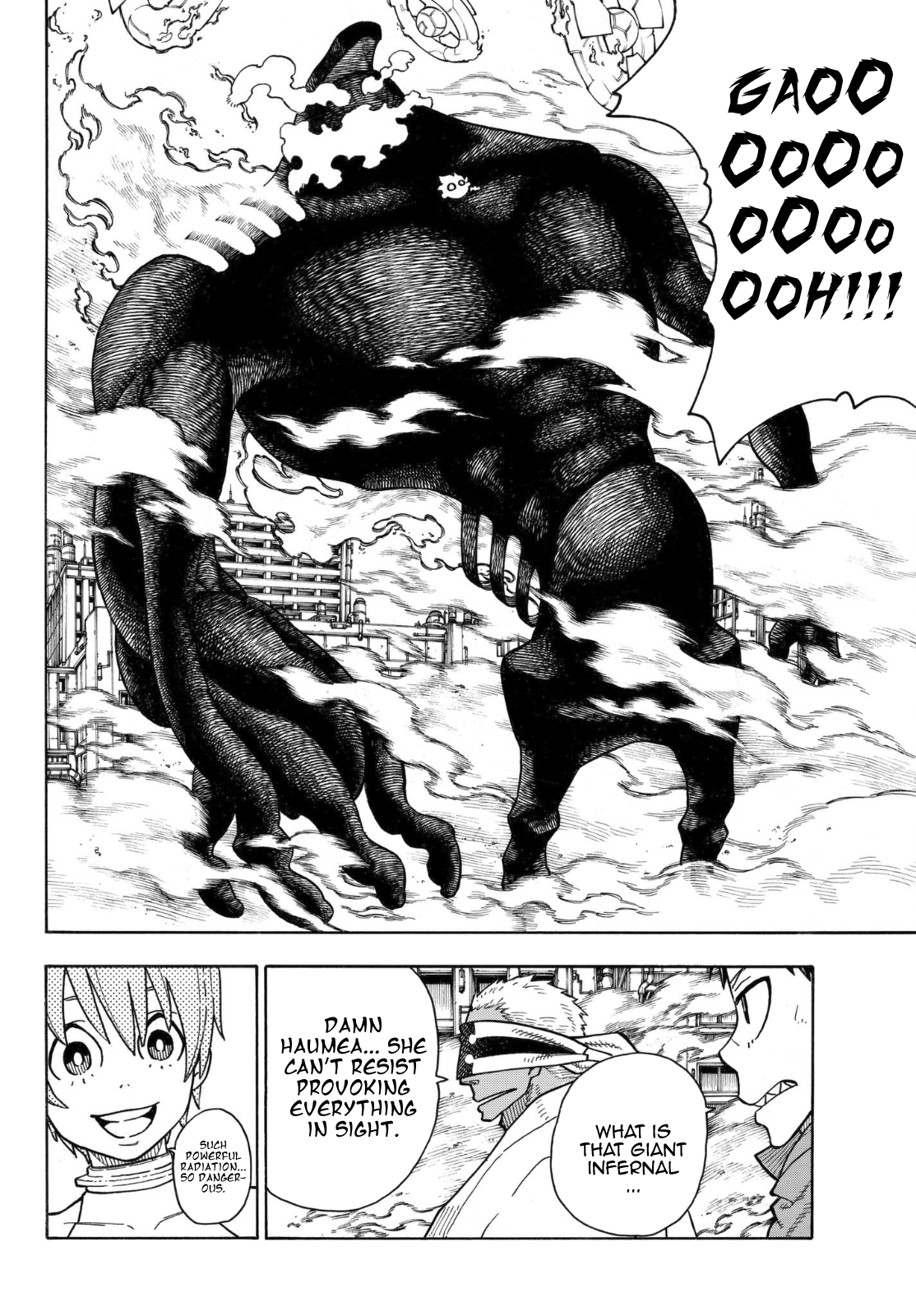 Enen no Shouboutai Chapter 143 page 3 - Chapter 143: The Legend of the Legendary Holy Sword
