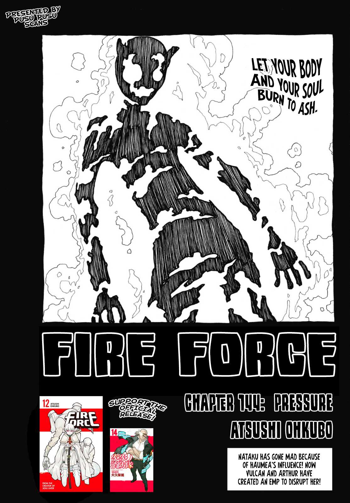 Enen no Shouboutai Chapter 144 page 1 - Chapter 144: Pressure