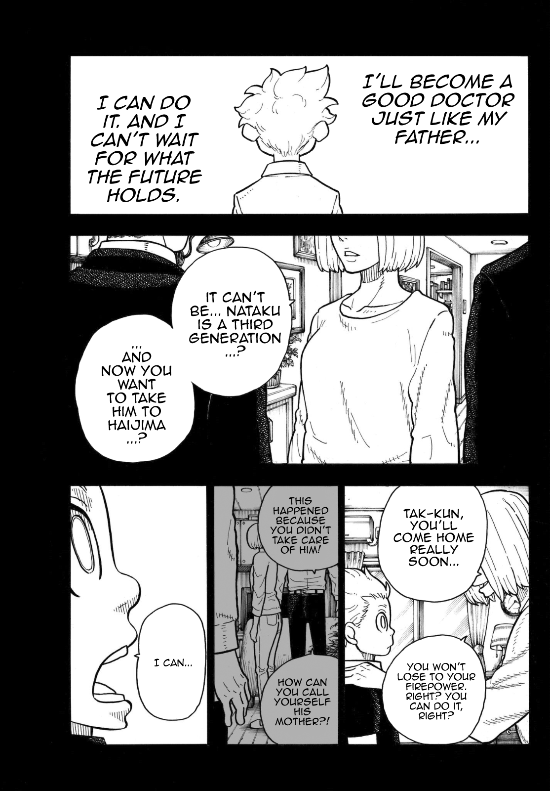 Enen no Shouboutai Chapter 144 page 10 - Chapter 144: Pressure
