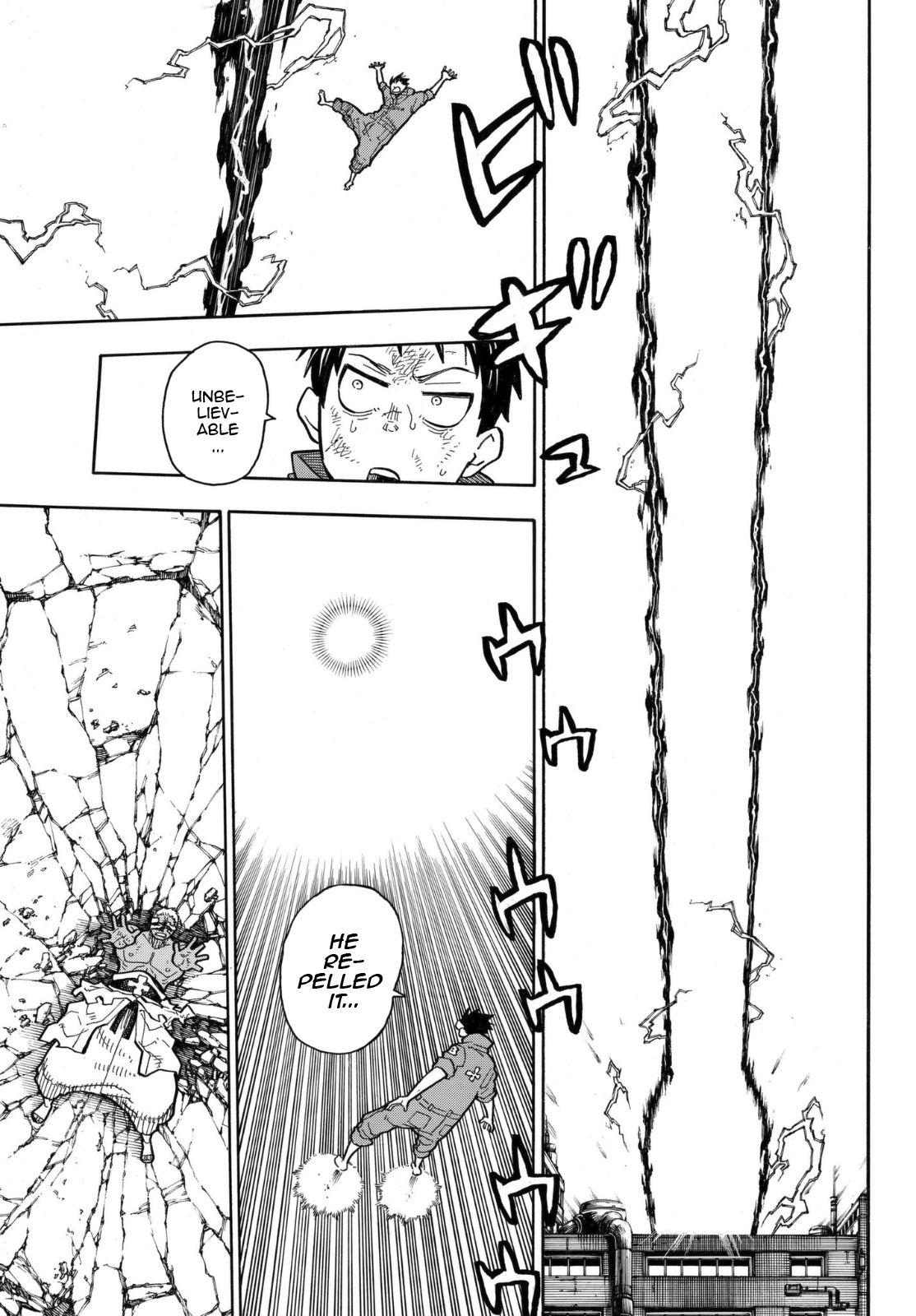 Enen no Shouboutai Chapter 145 page 14 - Chapter 145: Human Shield