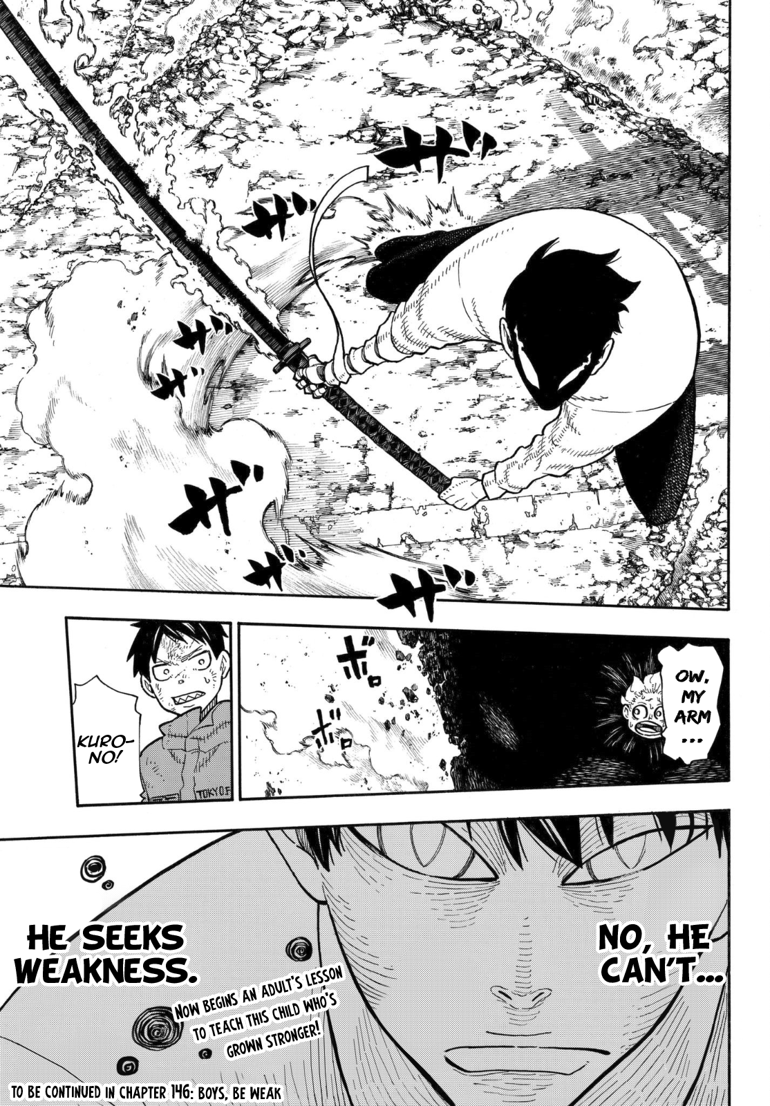 Enen no Shouboutai Chapter 145 page 19 - Chapter 145: Human Shield