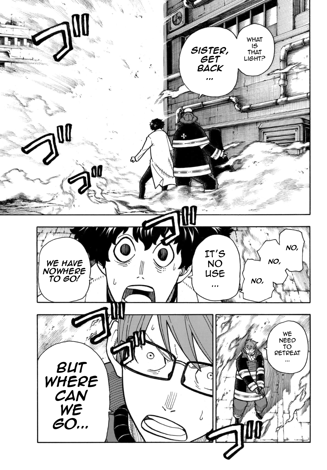 Enen no Shouboutai Chapter 145 page 4 - Chapter 145: Human Shield