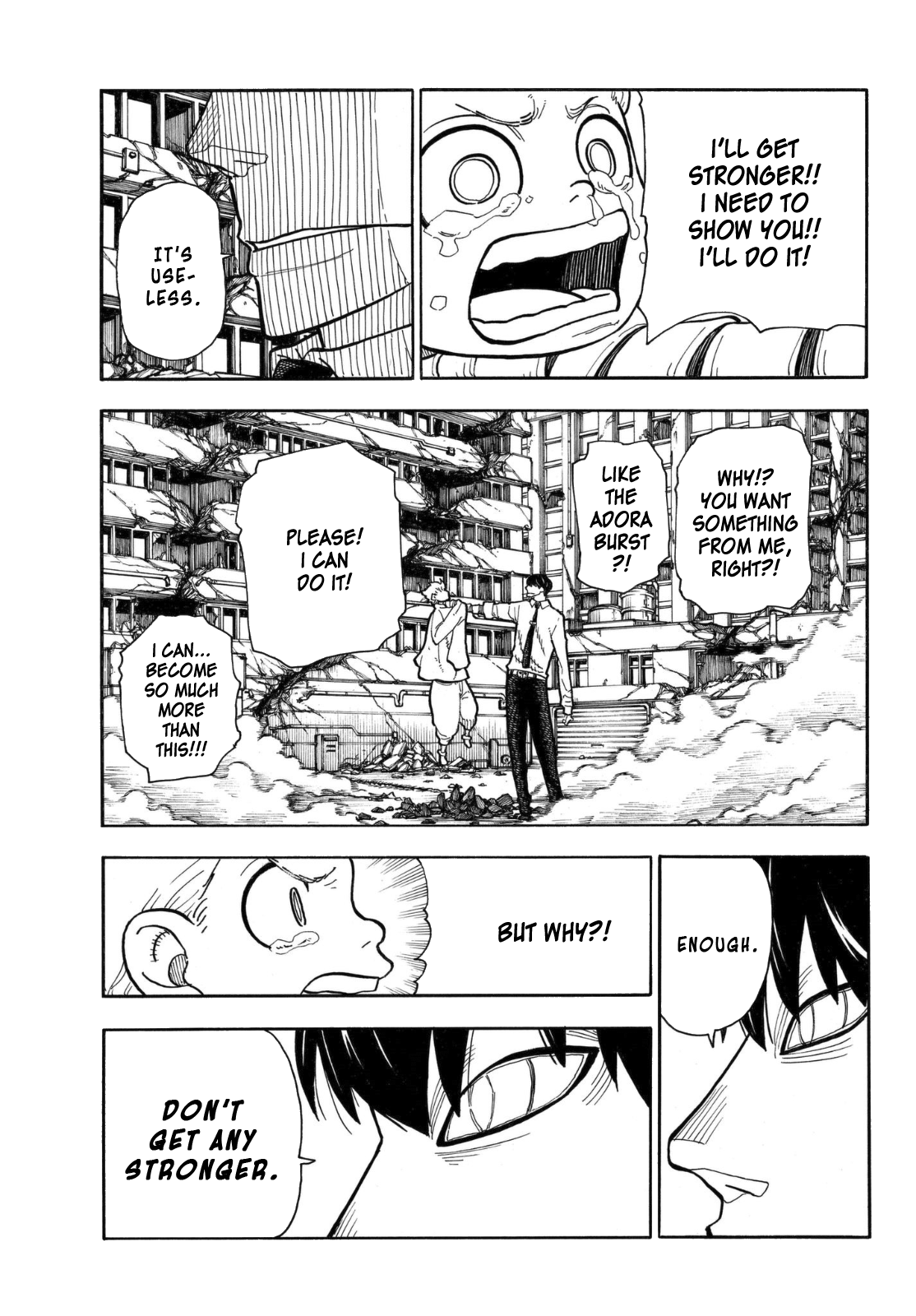 Enen no Shouboutai Chapter 146 page 10 - Chapter 146: Boys, Be Weak