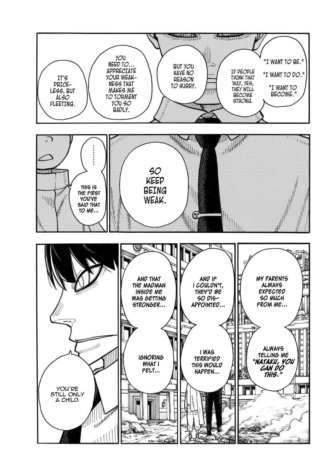 Enen no Shouboutai Chapter 146 page 12 - Chapter 146: Boys, Be Weak