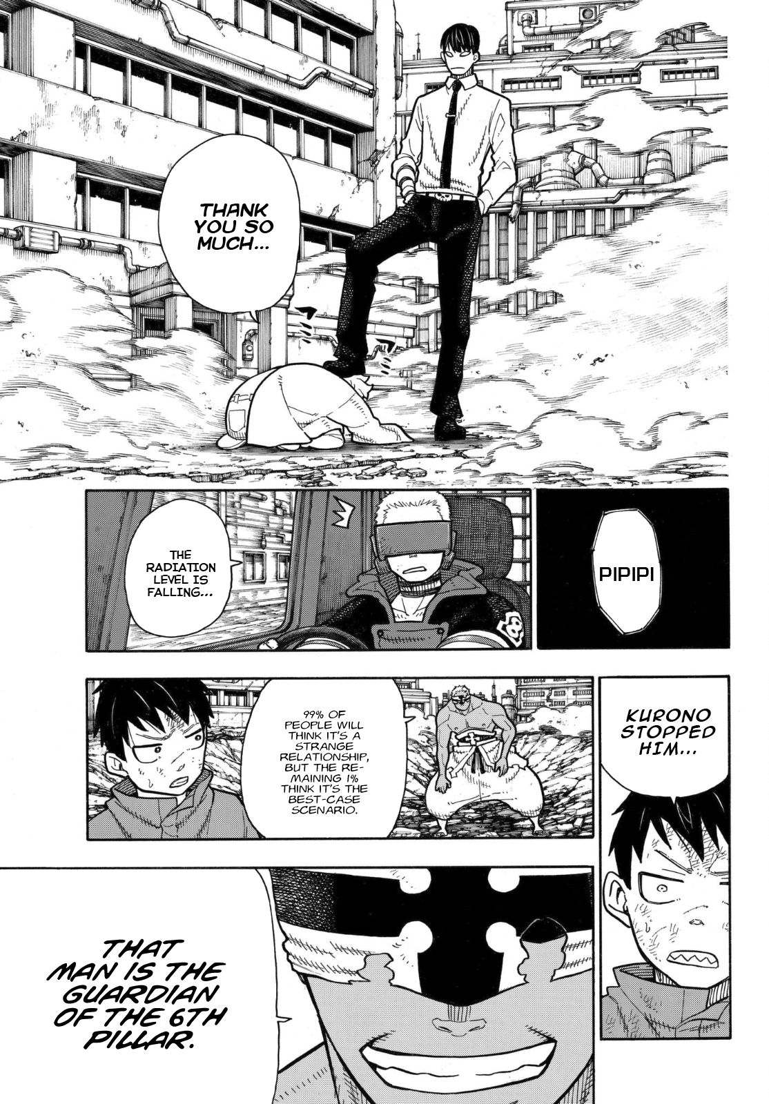 Enen no Shouboutai Chapter 146 page 14 - Chapter 146: Boys, Be Weak