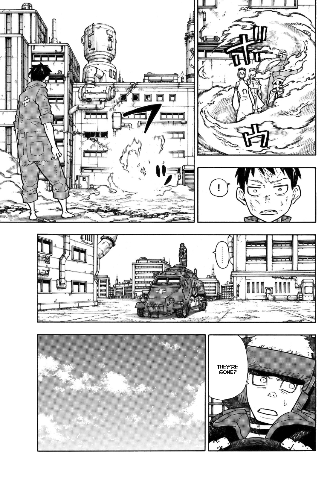 Enen no Shouboutai Chapter 146 page 16 - Chapter 146: Boys, Be Weak