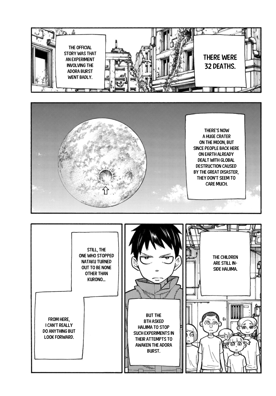 Enen no Shouboutai Chapter 146 page 18 - Chapter 146: Boys, Be Weak
