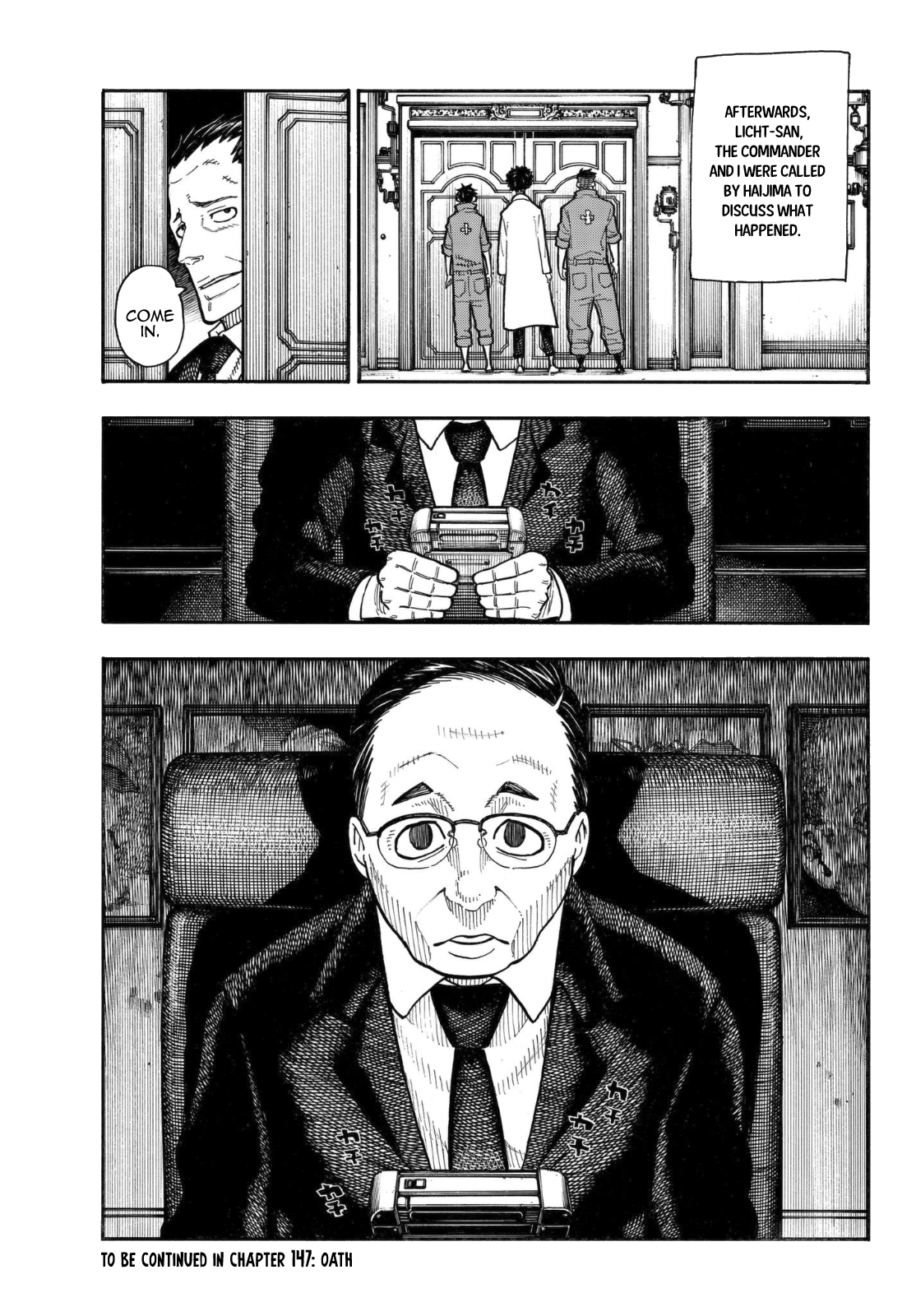 Enen no Shouboutai Chapter 146 page 20 - Chapter 146: Boys, Be Weak
