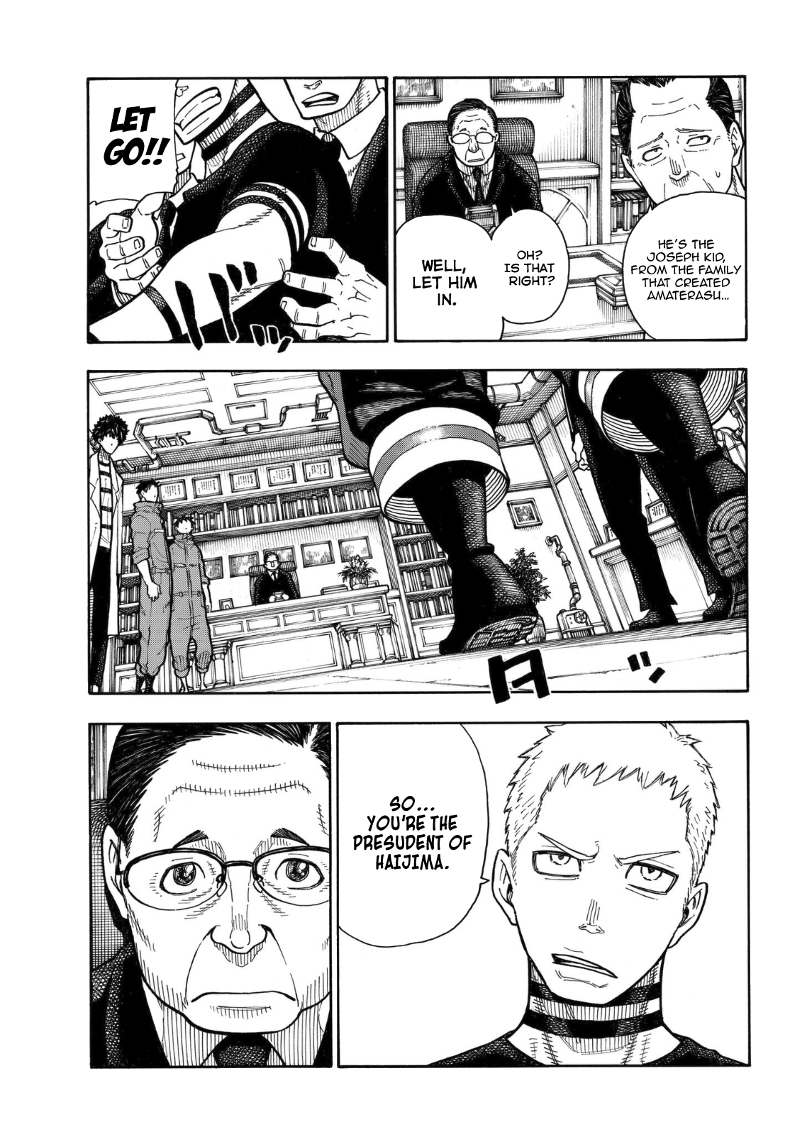 Enen no Shouboutai Chapter 147 page 12 - Chapter 147: Oath
