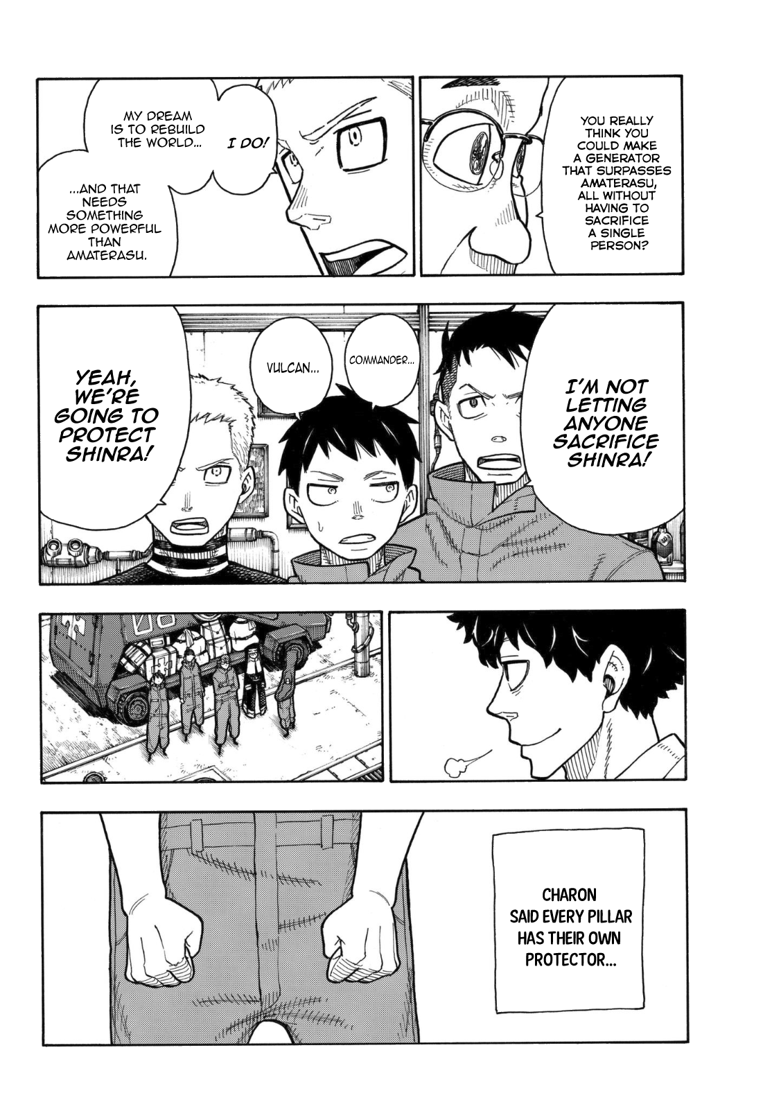 Enen no Shouboutai Chapter 147 page 13 - Chapter 147: Oath