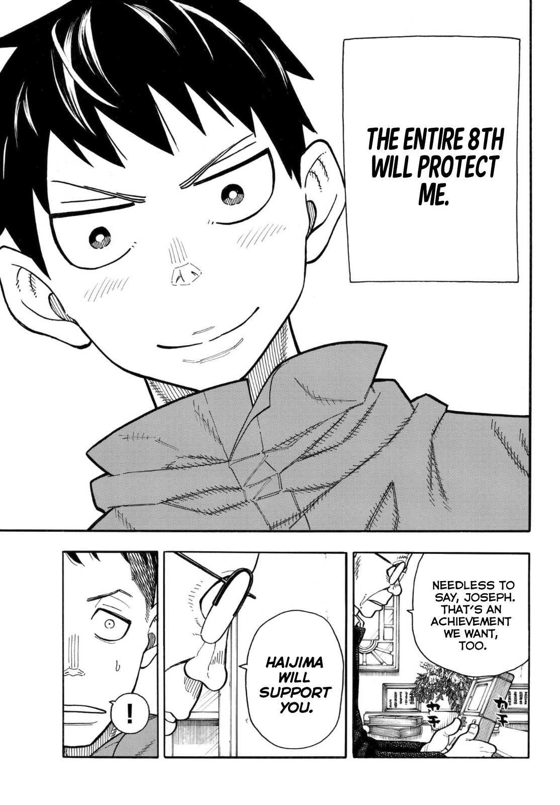Enen no Shouboutai Chapter 147 page 14 - Chapter 147: Oath