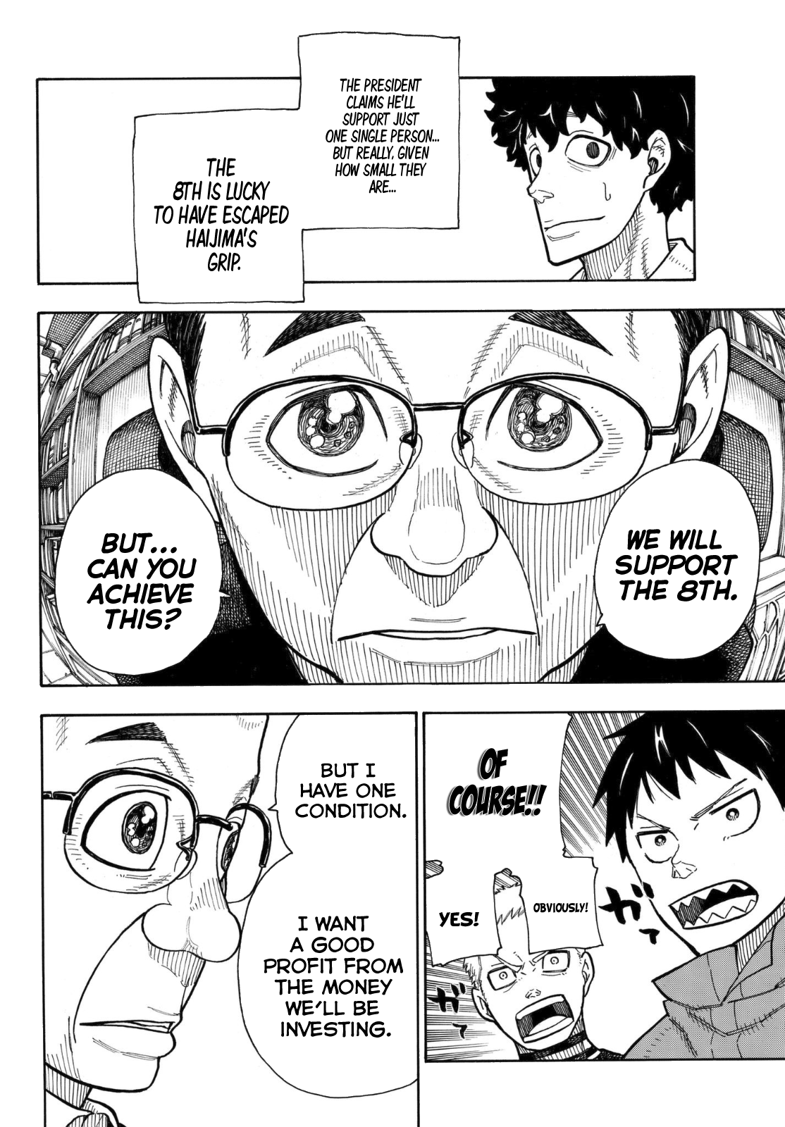 Enen no Shouboutai Chapter 147 page 15 - Chapter 147: Oath