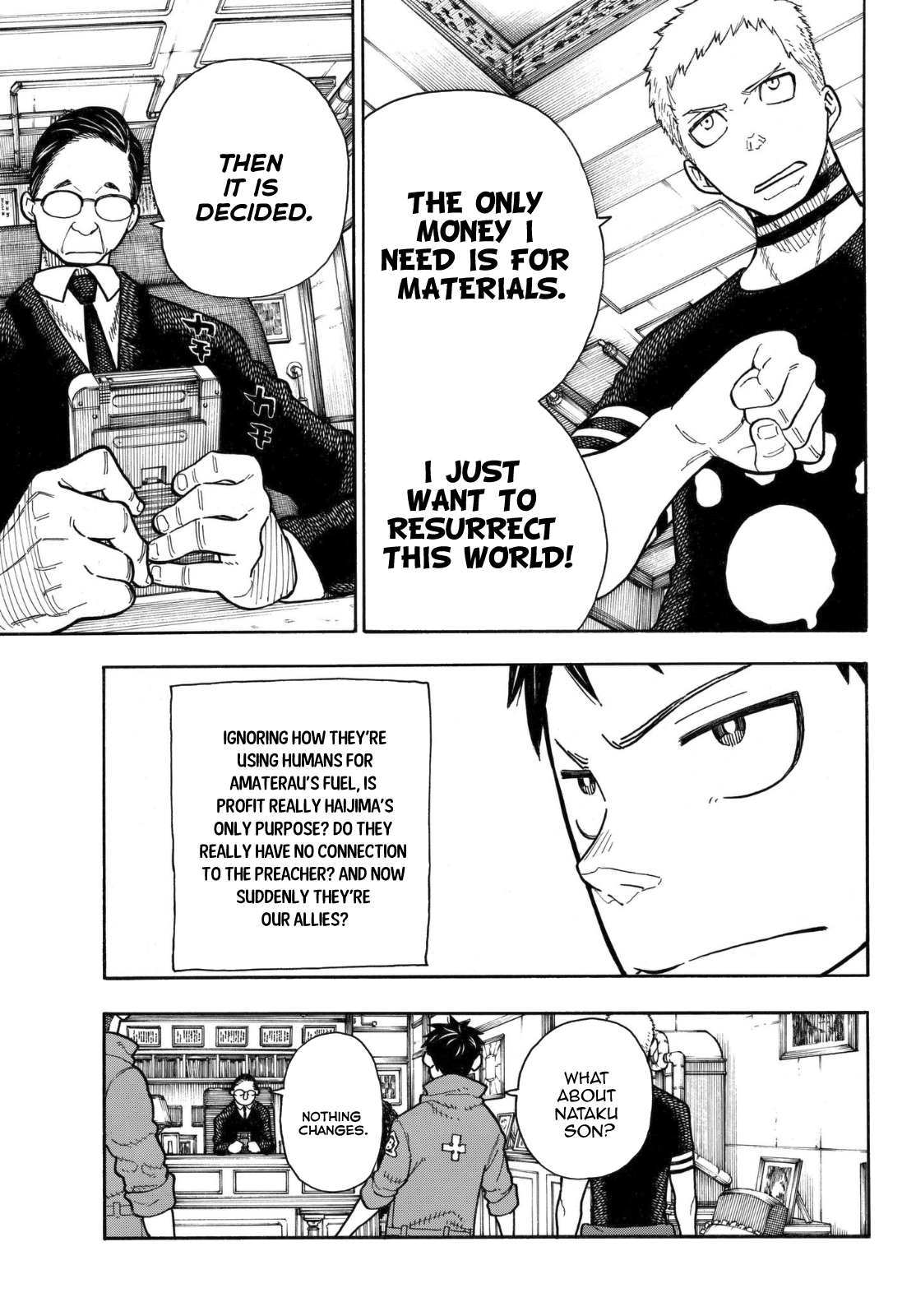 Enen no Shouboutai Chapter 147 page 16 - Chapter 147: Oath