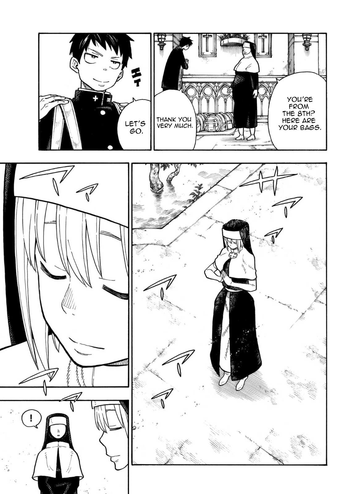 Enen no Shouboutai Chapter 150 page 16 - Chapter 150: Sunflower