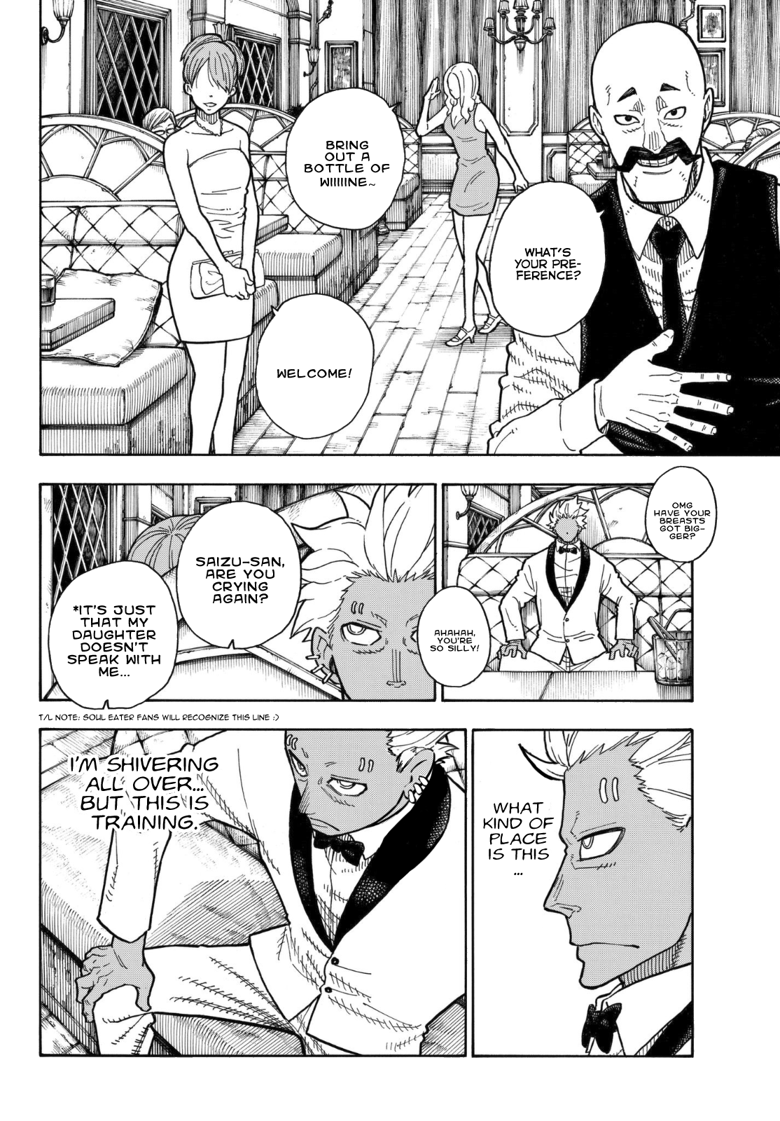 Enen no Shouboutai Chapter 151 page 14 - Chapter 151: Young Man, Assault