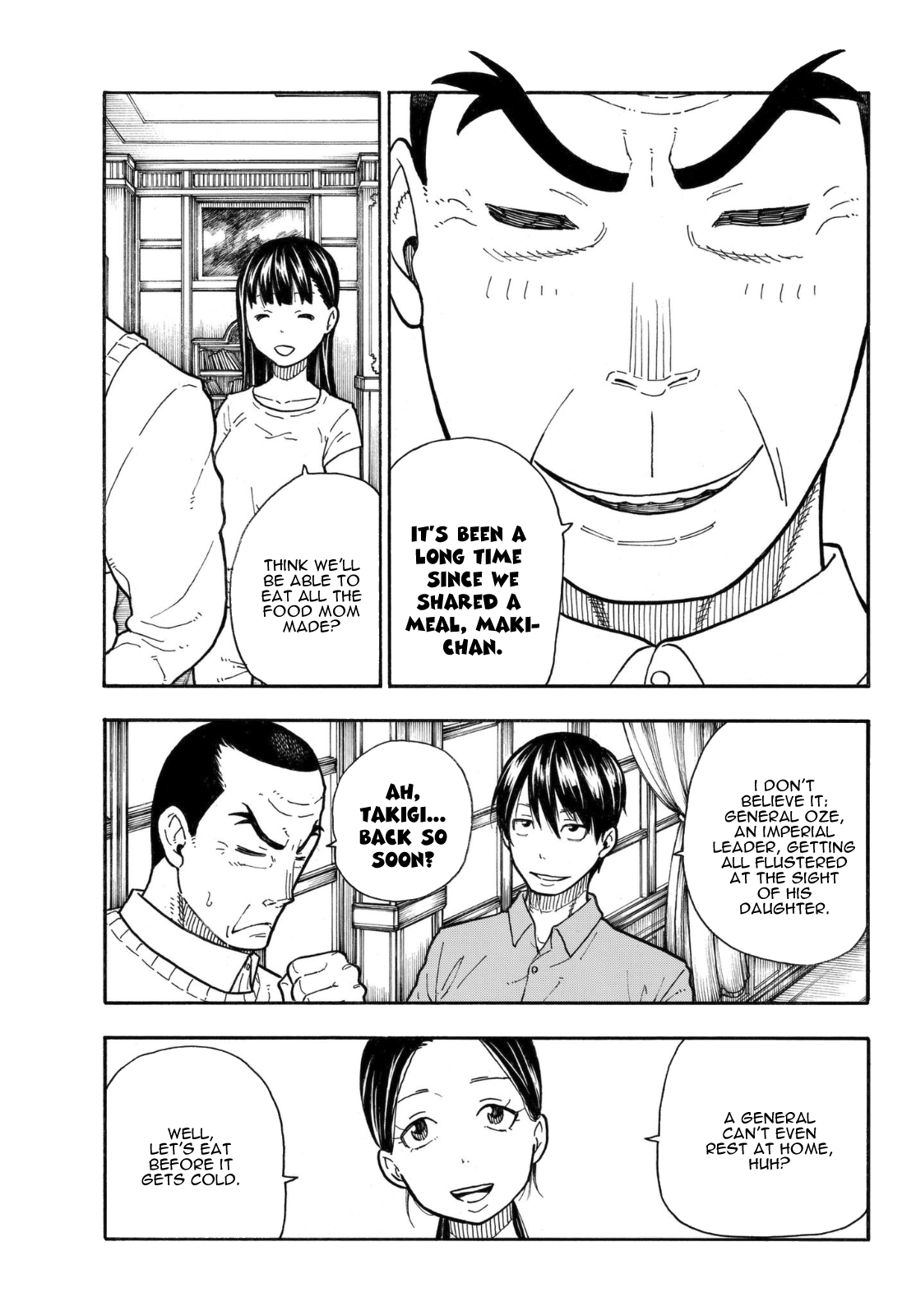 Enen no Shouboutai Chapter 152 page 10 - Chapter 152: Oze Family