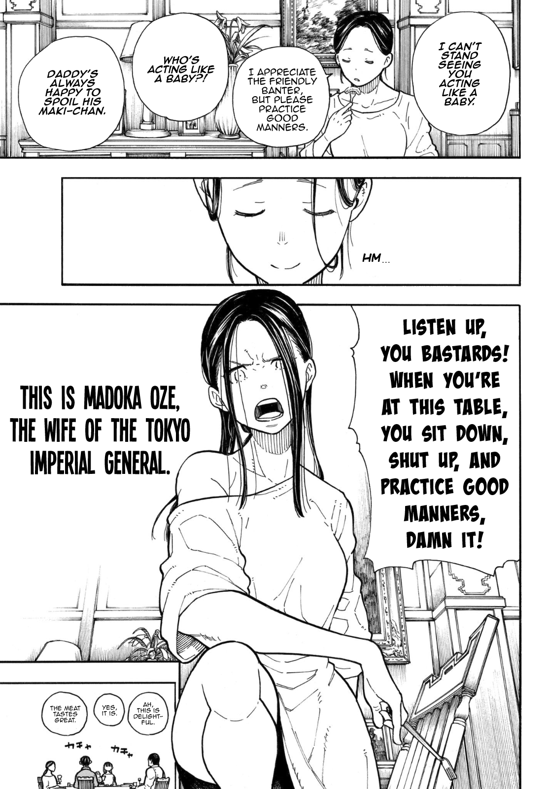 Enen no Shouboutai Chapter 152 page 14 - Chapter 152: Oze Family