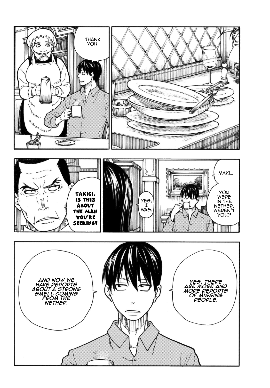 Enen no Shouboutai Chapter 152 page 15 - Chapter 152: Oze Family