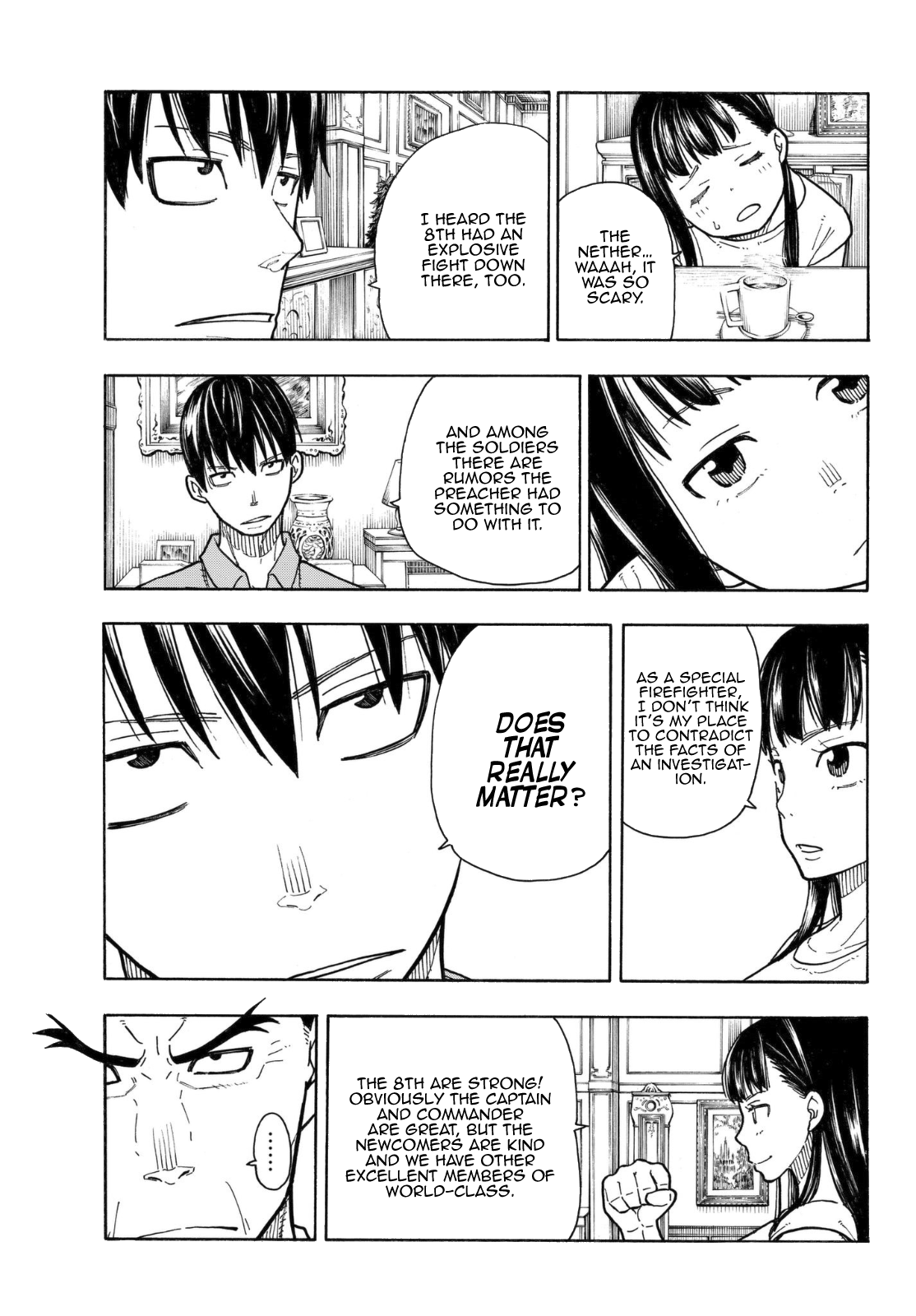 Enen no Shouboutai Chapter 152 page 16 - Chapter 152: Oze Family