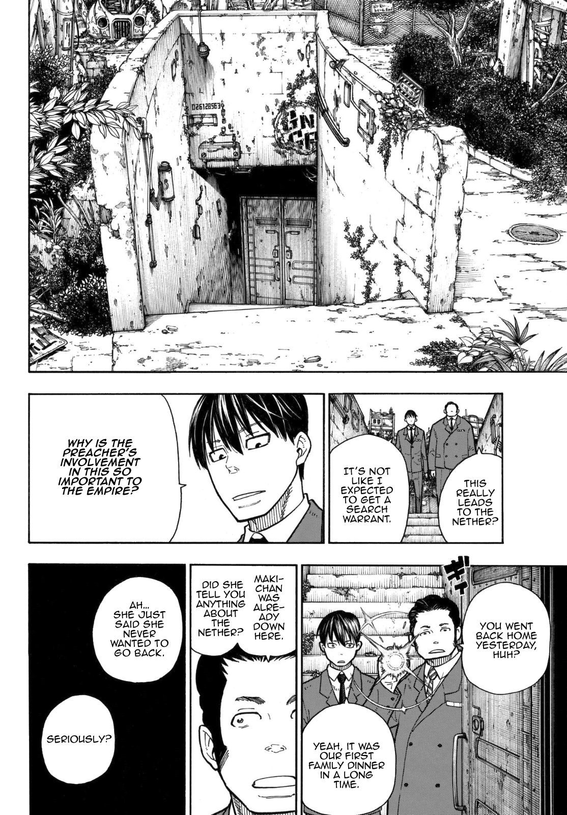 Enen no Shouboutai Chapter 152 page 17 - Chapter 152: Oze Family
