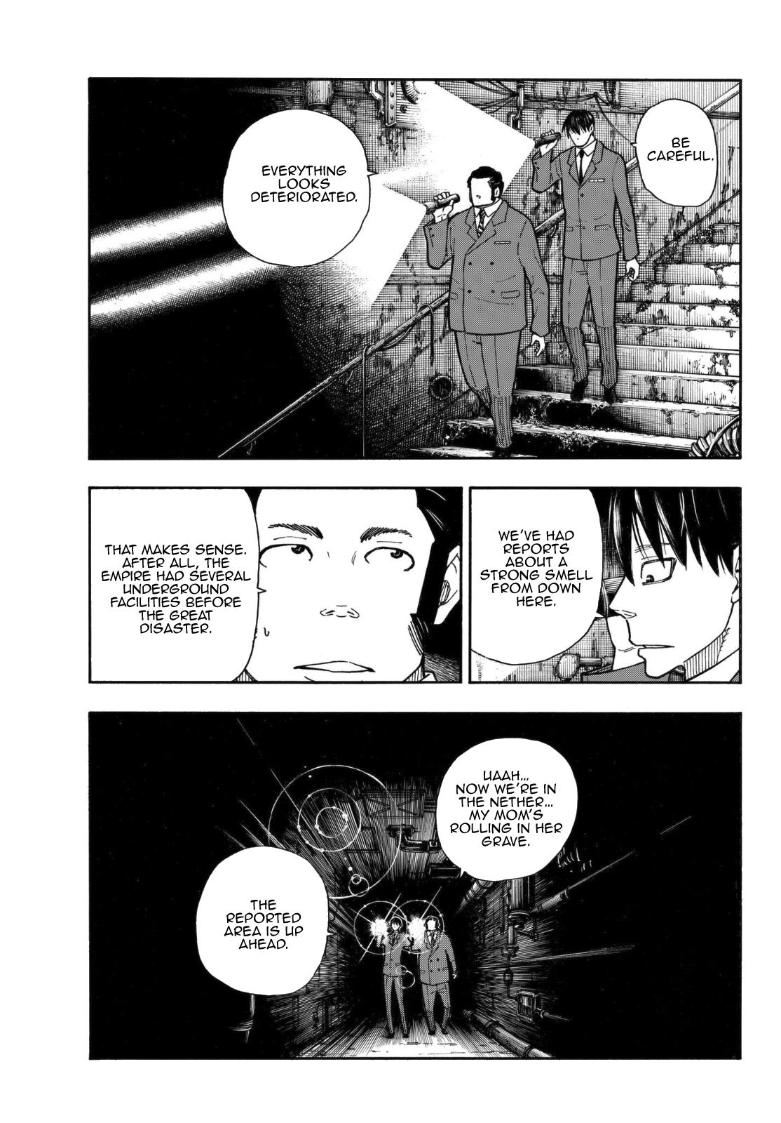 Enen no Shouboutai Chapter 152 page 18 - Chapter 152: Oze Family