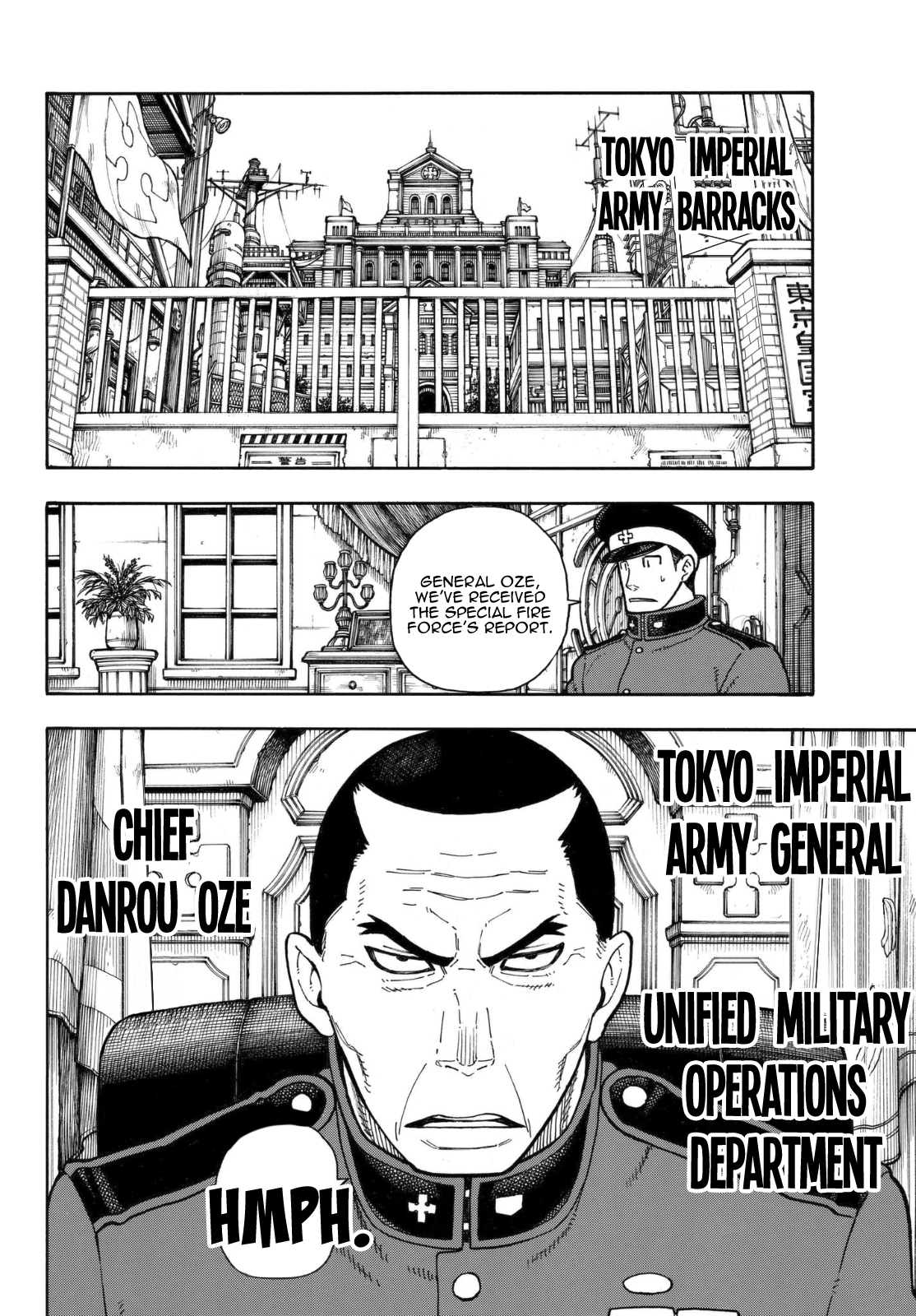 Enen no Shouboutai Chapter 152 page 3 - Chapter 152: Oze Family