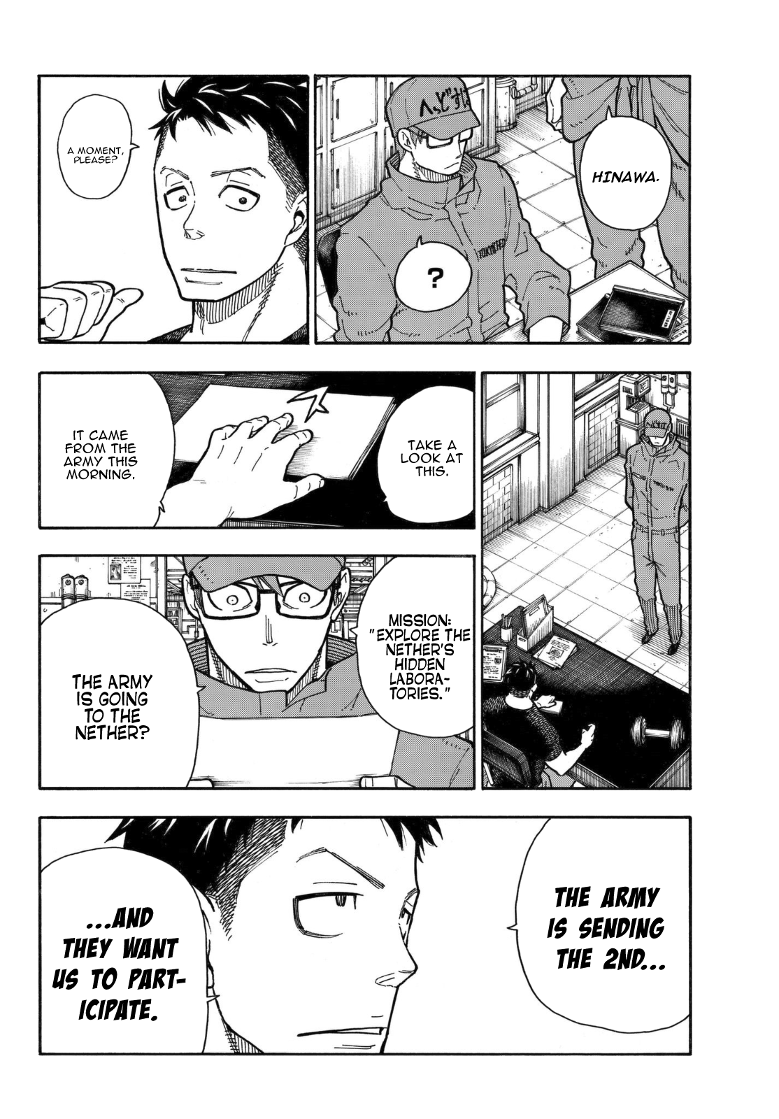 Enen no Shouboutai Chapter 153 page 15 - Chapter 153: Order
