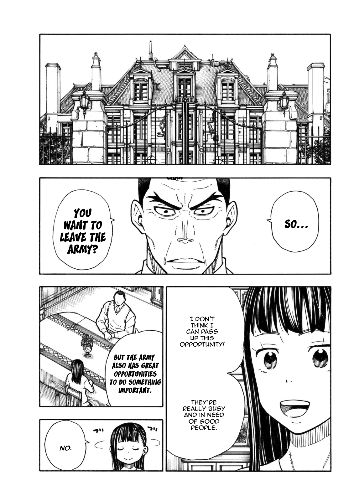 Enen no Shouboutai Chapter 154 page 1 - Chapter 154: The Path I Chose