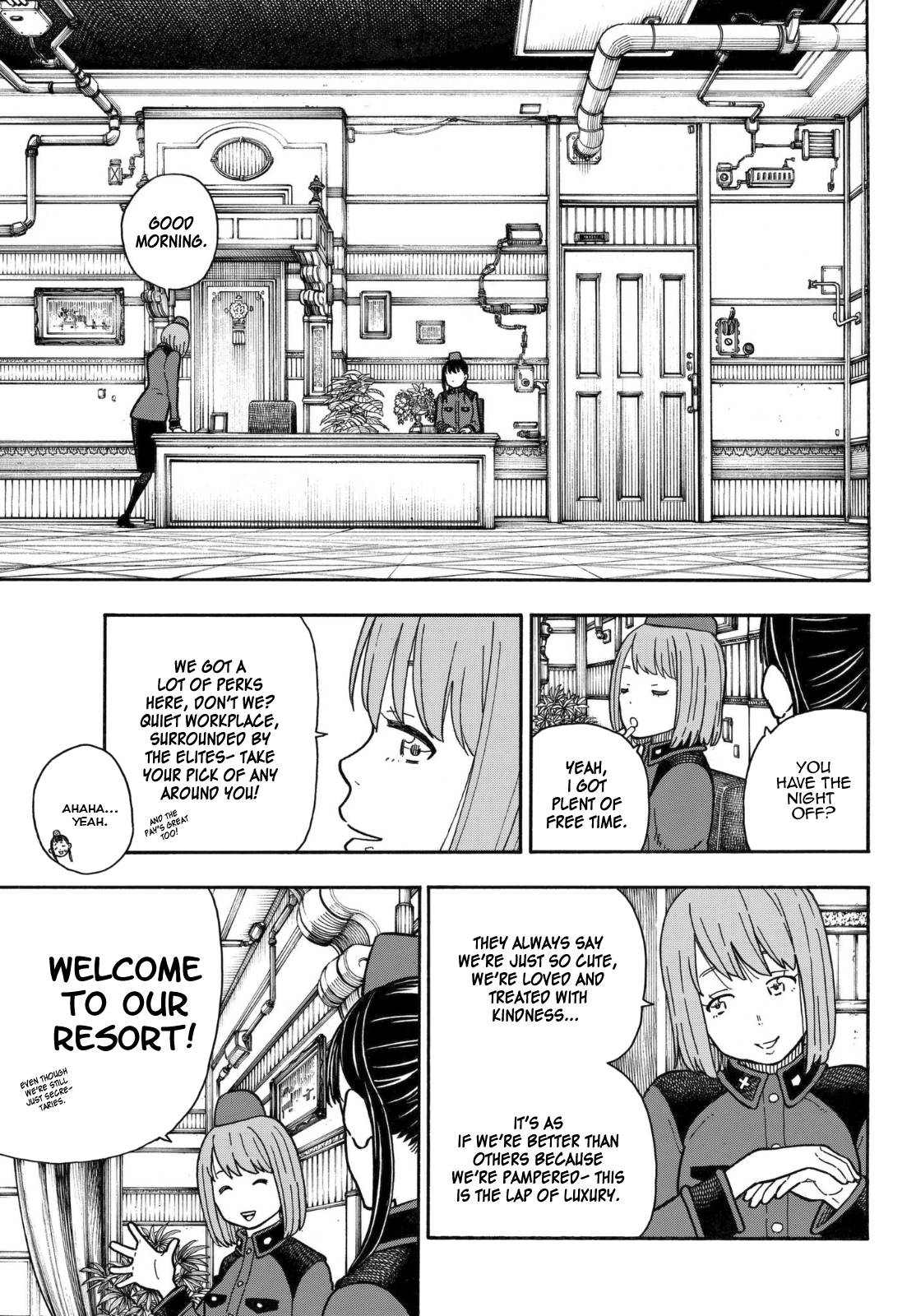 Enen no Shouboutai Chapter 154 page 12 - Chapter 154: The Path I Chose