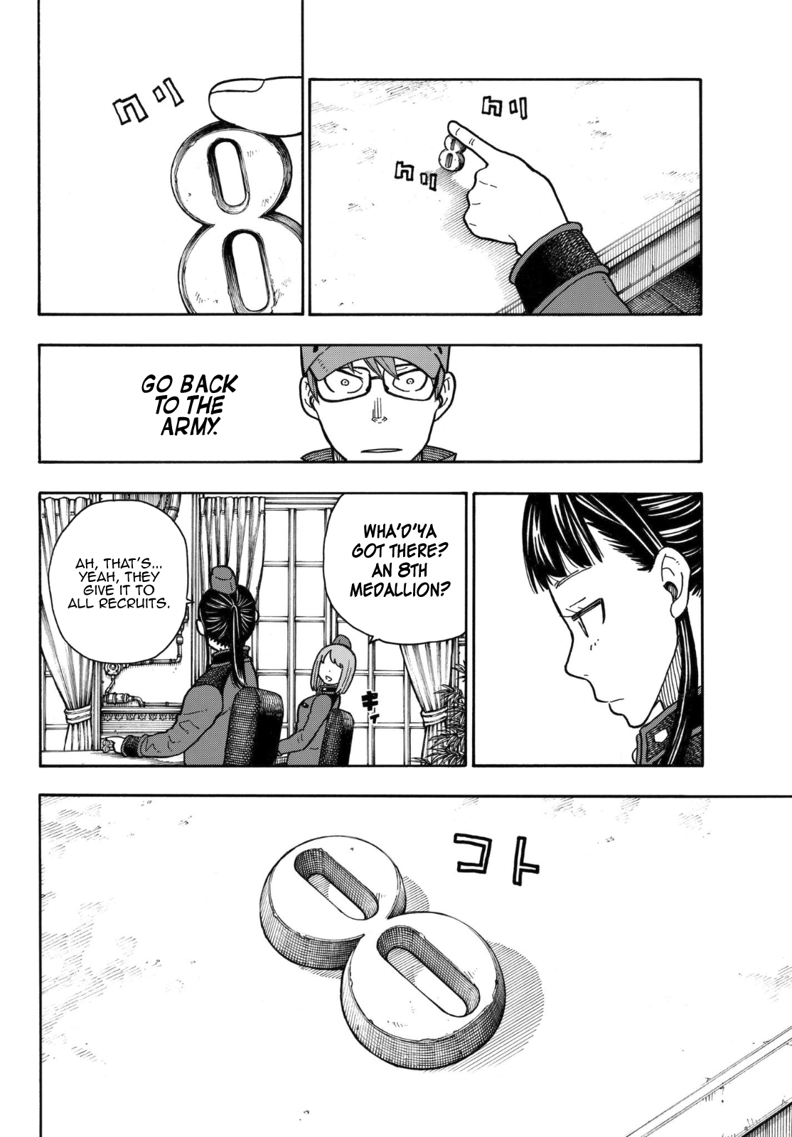 Enen no Shouboutai Chapter 154 page 13 - Chapter 154: The Path I Chose
