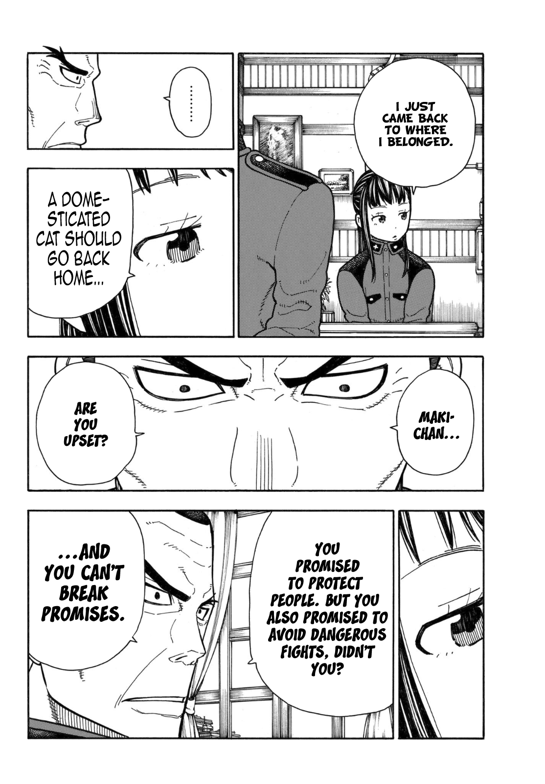 Enen no Shouboutai Chapter 154 page 15 - Chapter 154: The Path I Chose