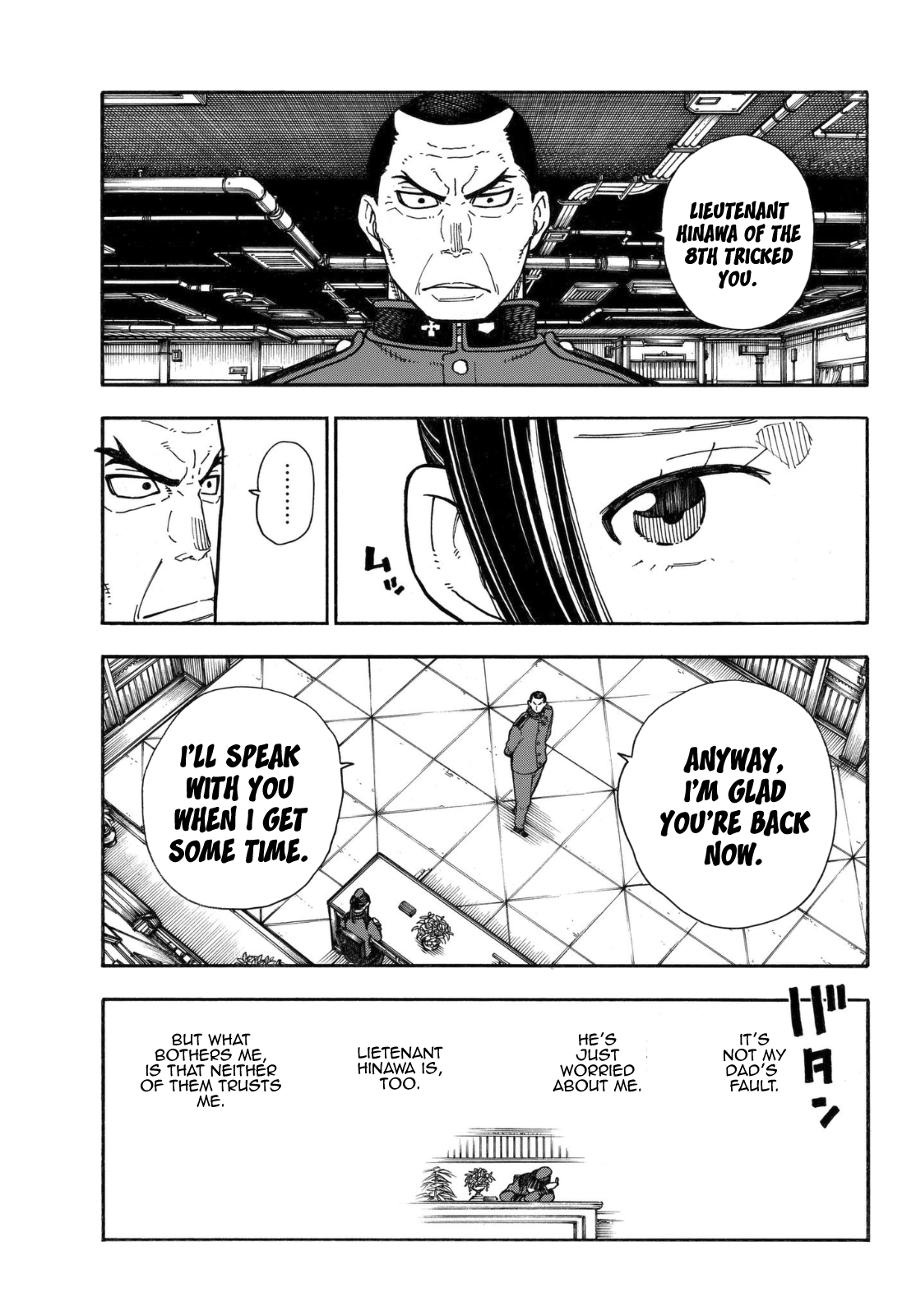 Enen no Shouboutai Chapter 154 page 16 - Chapter 154: The Path I Chose