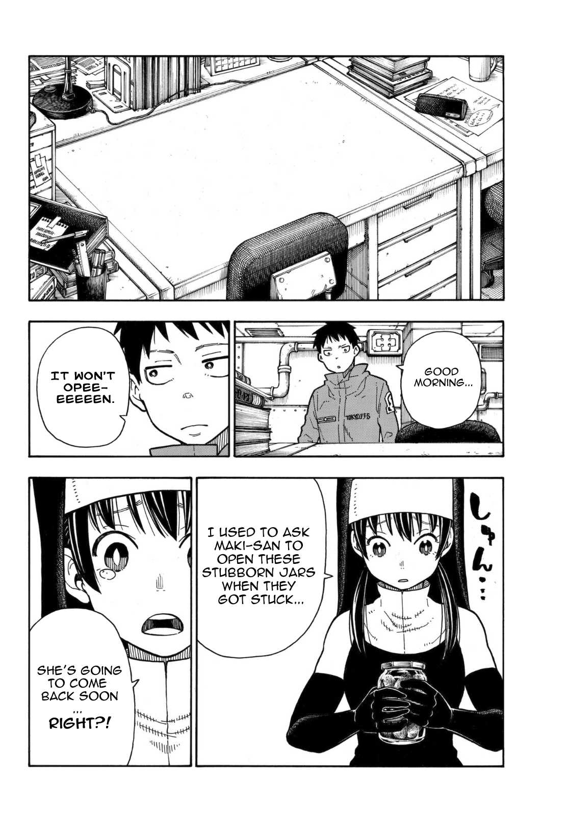 Enen no Shouboutai Chapter 154 page 7 - Chapter 154: The Path I Chose