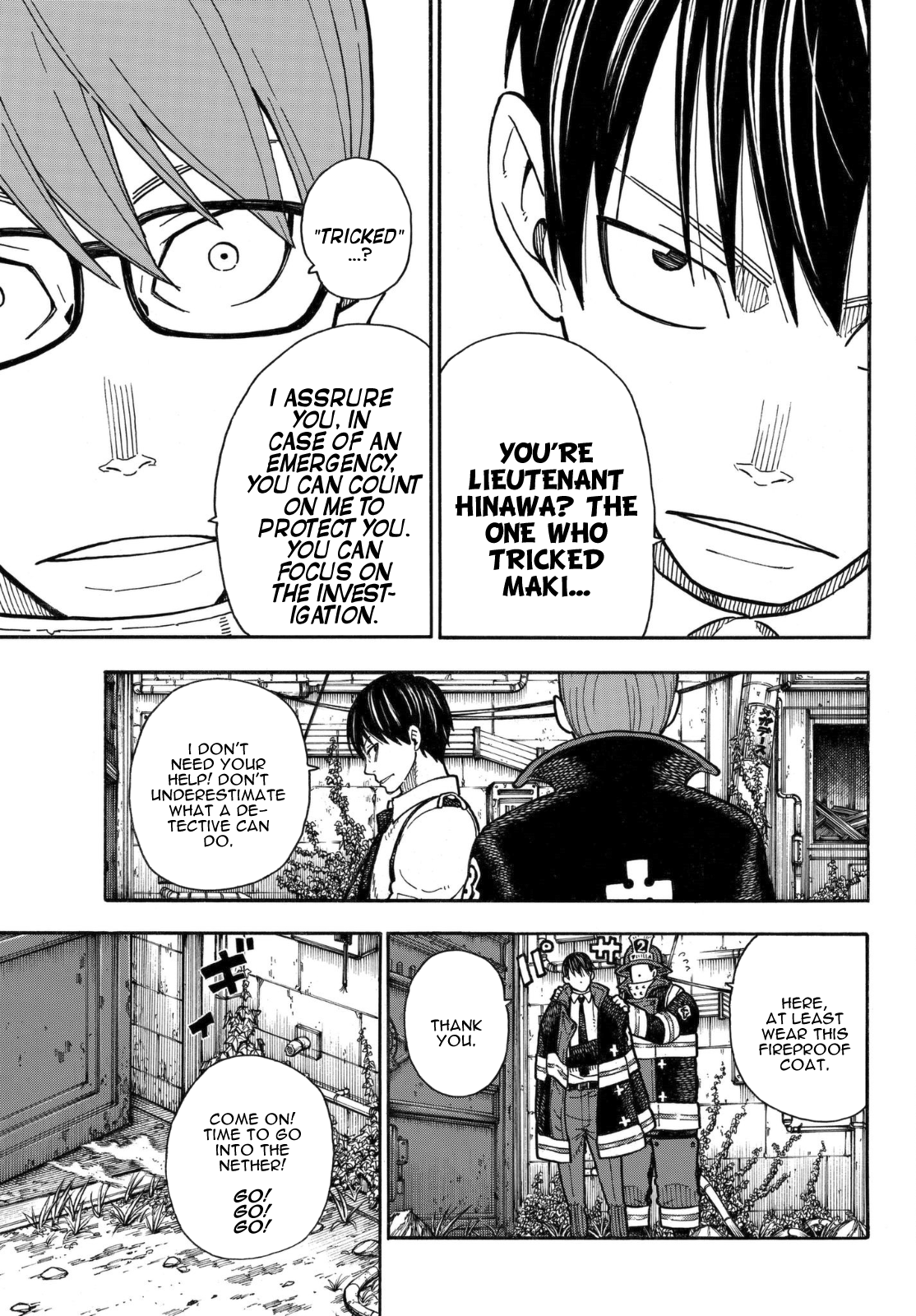 Enen no Shouboutai Chapter 155 page 10 - Chapter 155: Dive into the Darkness
