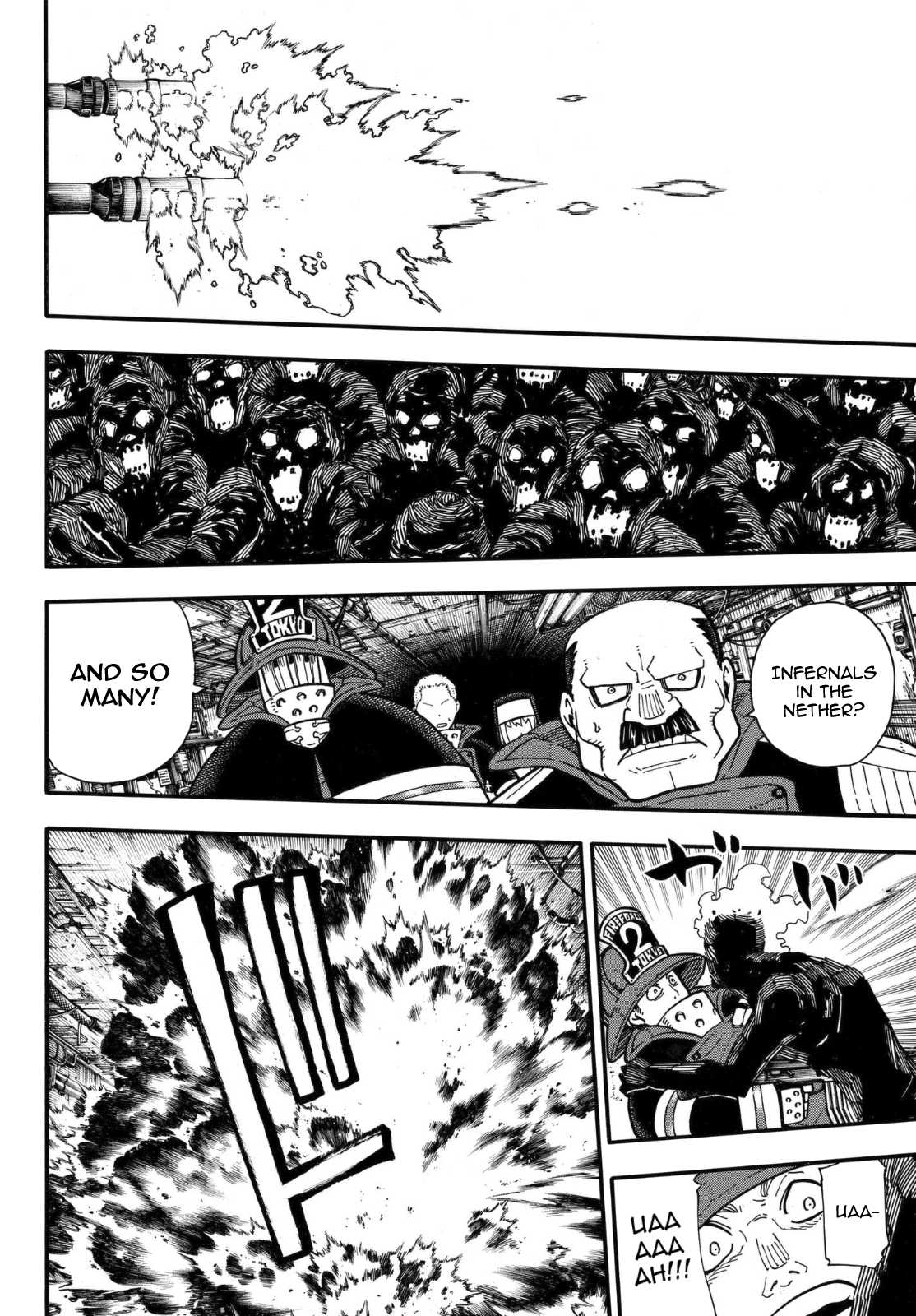 Enen no Shouboutai Chapter 155 page 18 - Chapter 155: Dive into the Darkness