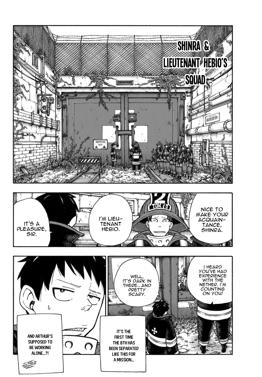 Enen no Shouboutai Chapter 155 page 7 - Chapter 155: Dive into the Darkness