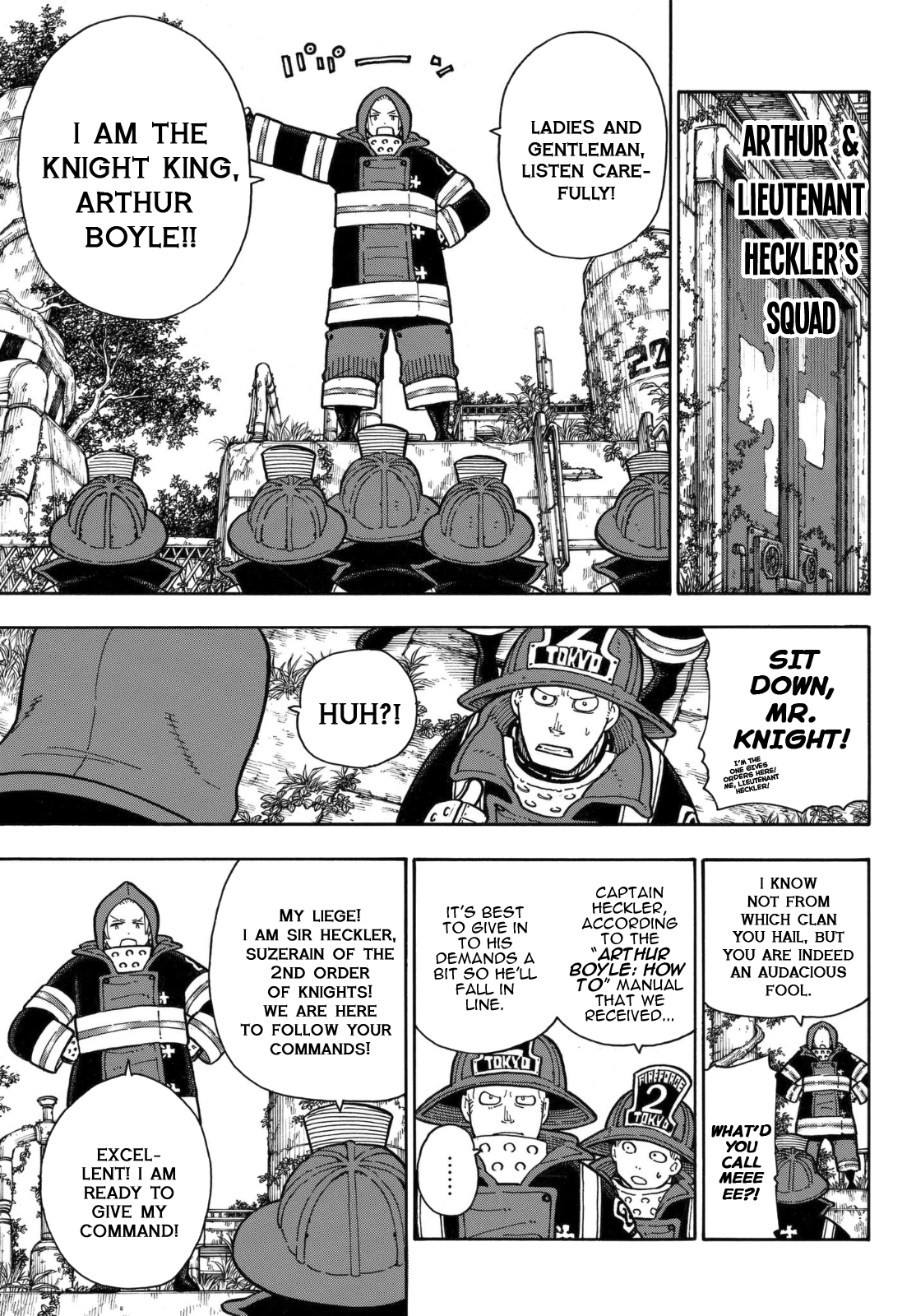 Enen no Shouboutai Chapter 155 page 8 - Chapter 155: Dive into the Darkness